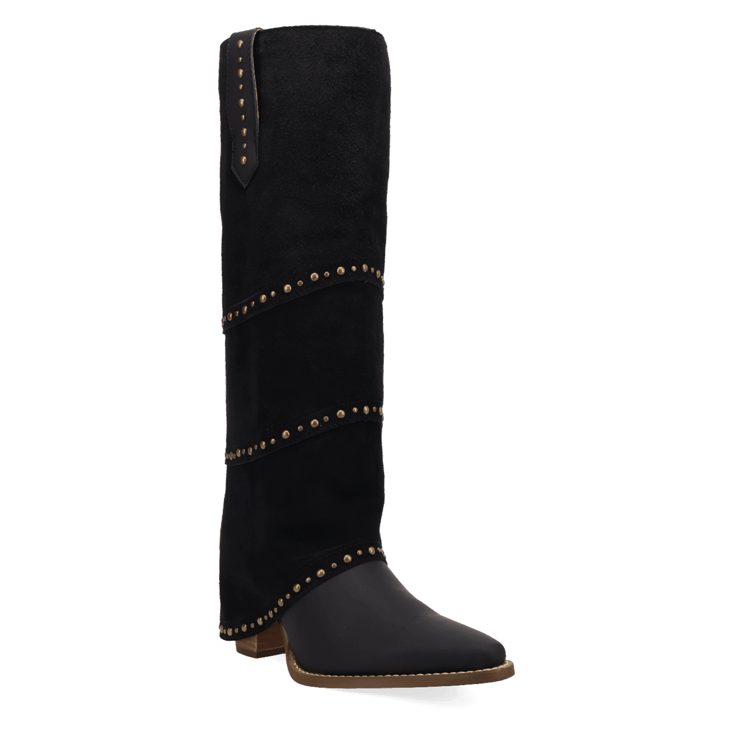 PRODUCT SHOT TEXANI LEATHER BOOT AT 45 DEGREE ANGLE