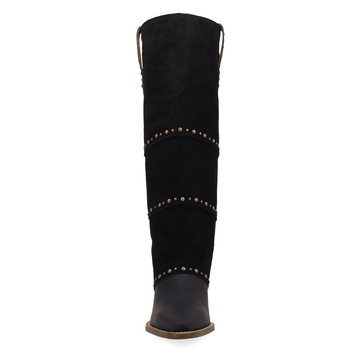 PRODUCT SHOT TEXANI LEATHER BOOT AT FRONT ANGLE