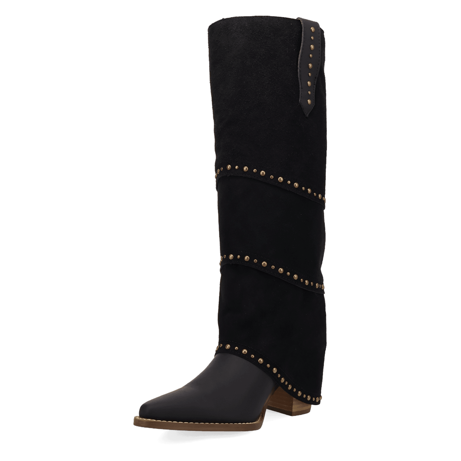 PRODUCT SHOT TEXANI LEATHER BOOT AT 225 DEGREE ANGLE