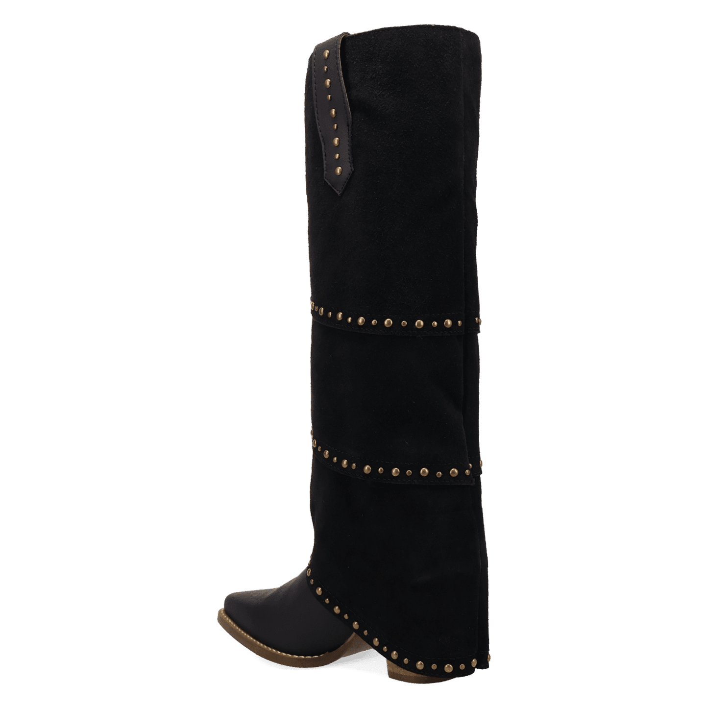 PRODUCT SHOT TEXANI LEATHER BOOT AT 270 DEGREE ANGLE