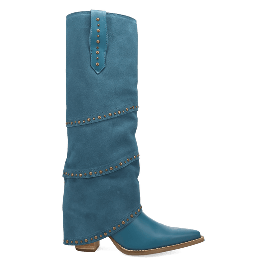 PRODUCT SHOT TEXANI LEATHER BOOT AT 90 DEGREE INSIDE ANGLE