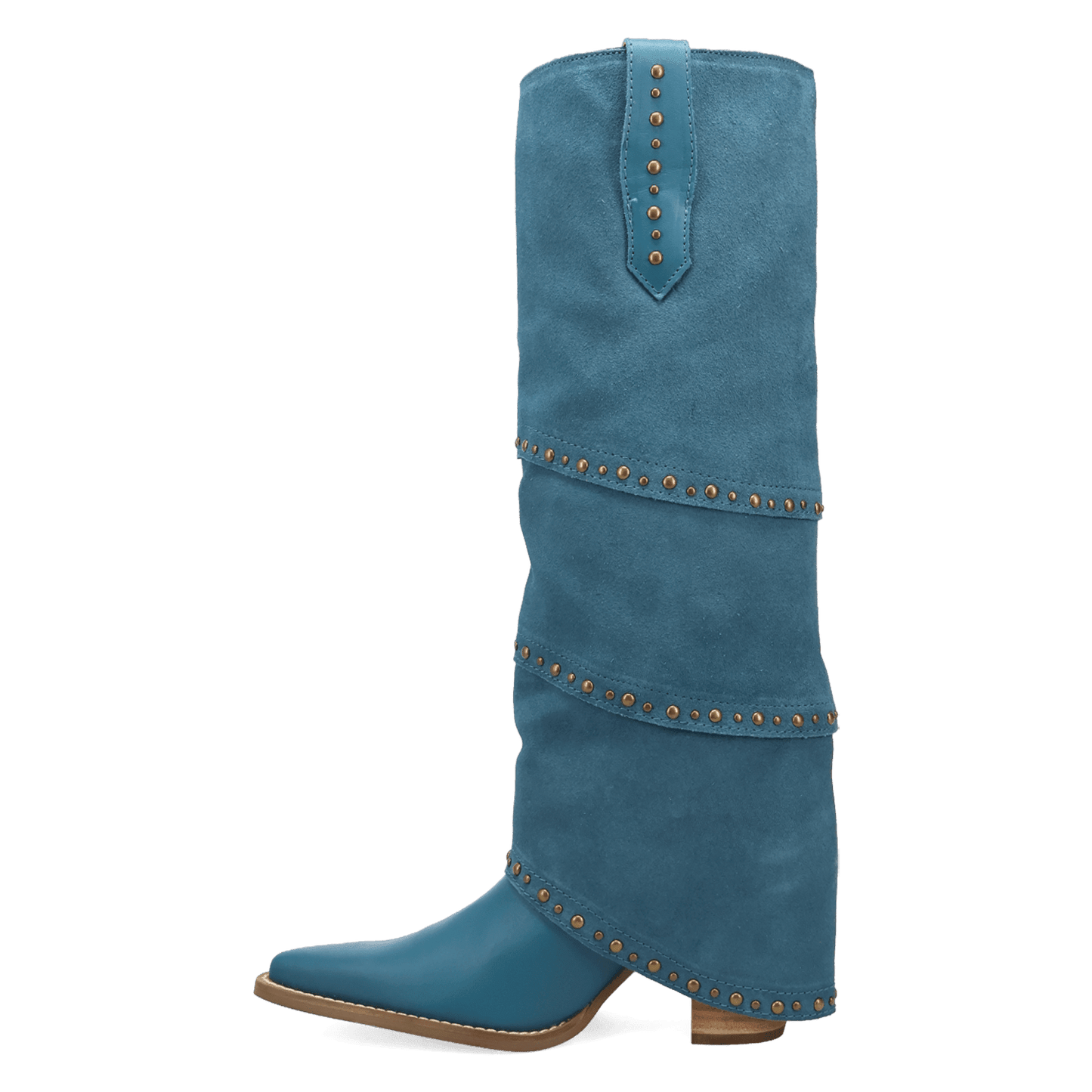 PRODUCT SHOT TEXANI LEATHER BOOT AT 135 DEGREE OUTSIDE ANGLE