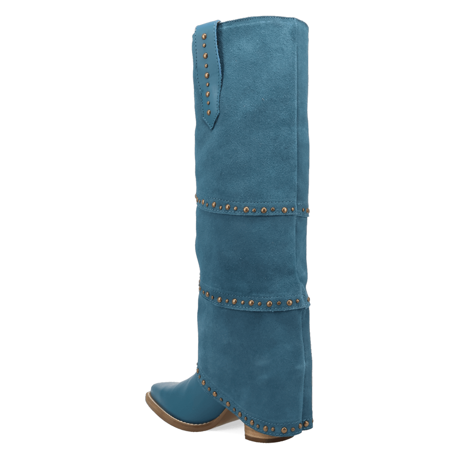 PRODUCT SHOT TEXANI LEATHER BOOT AT 270 DEGREE ANGLE