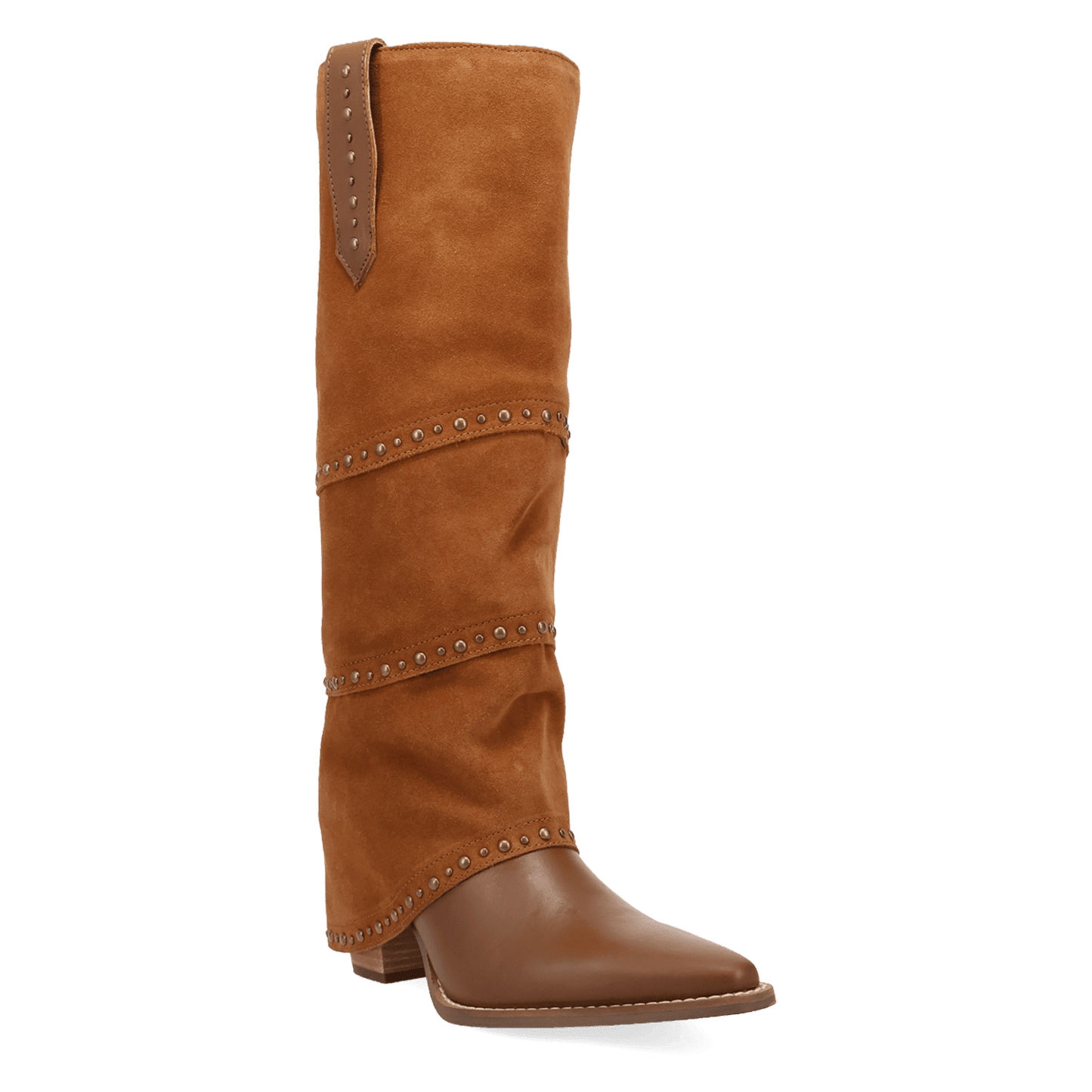 PRODUCT SHOT TEXANI LEATHER BOOT AT 45 DEGREE ANGLE