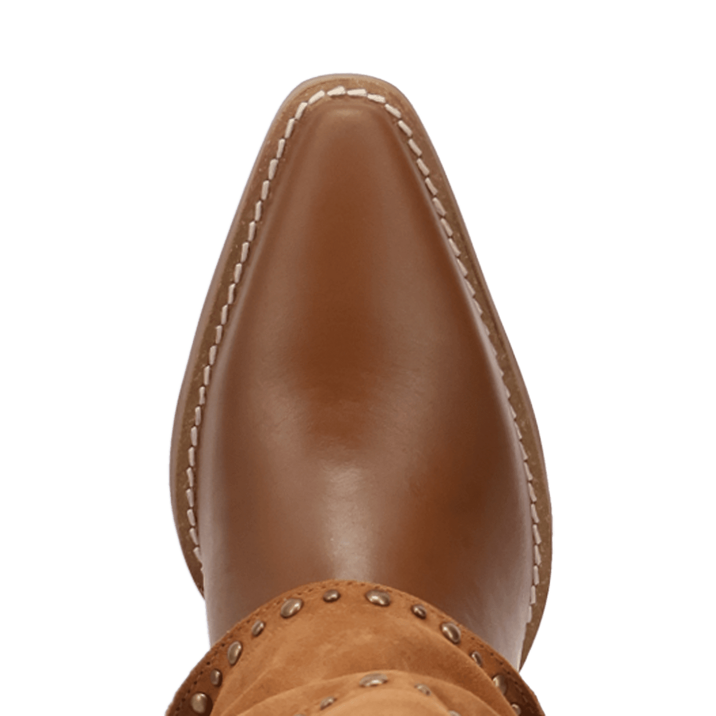 PRODUCT SHOT TEXANI LEATHER BOOT AT TOE ANGLE