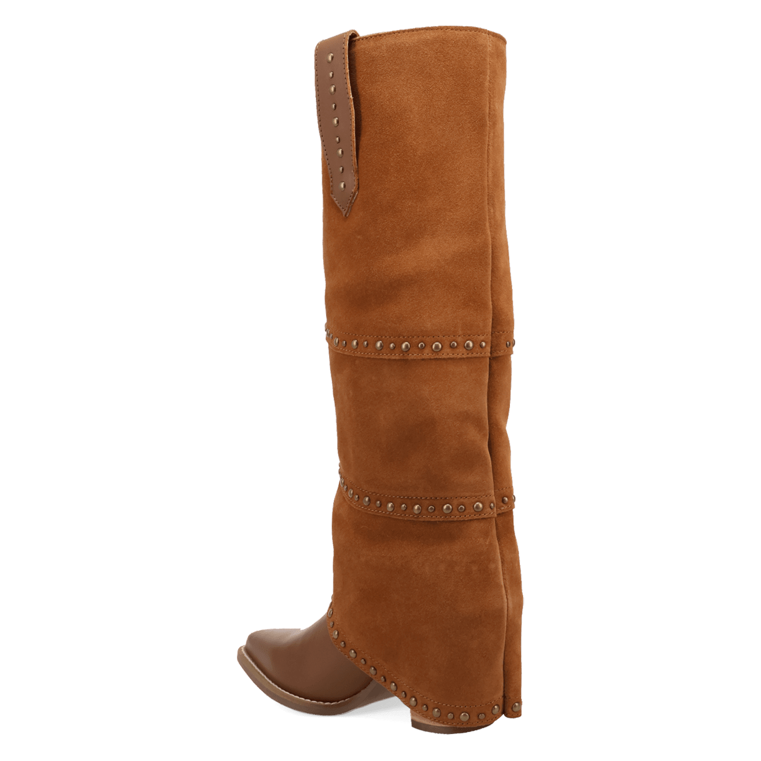PRODUCT SHOT TEXANI LEATHER BOOT AT 270 DEGREE ANGLE