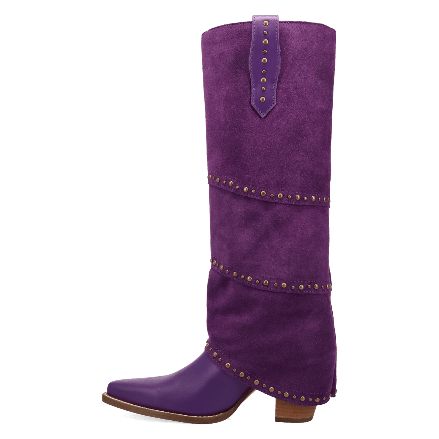 PRODUCT SHOT TEXANI LEATHER BOOT AT 135 DEGREE OUTSIDE ANGLE