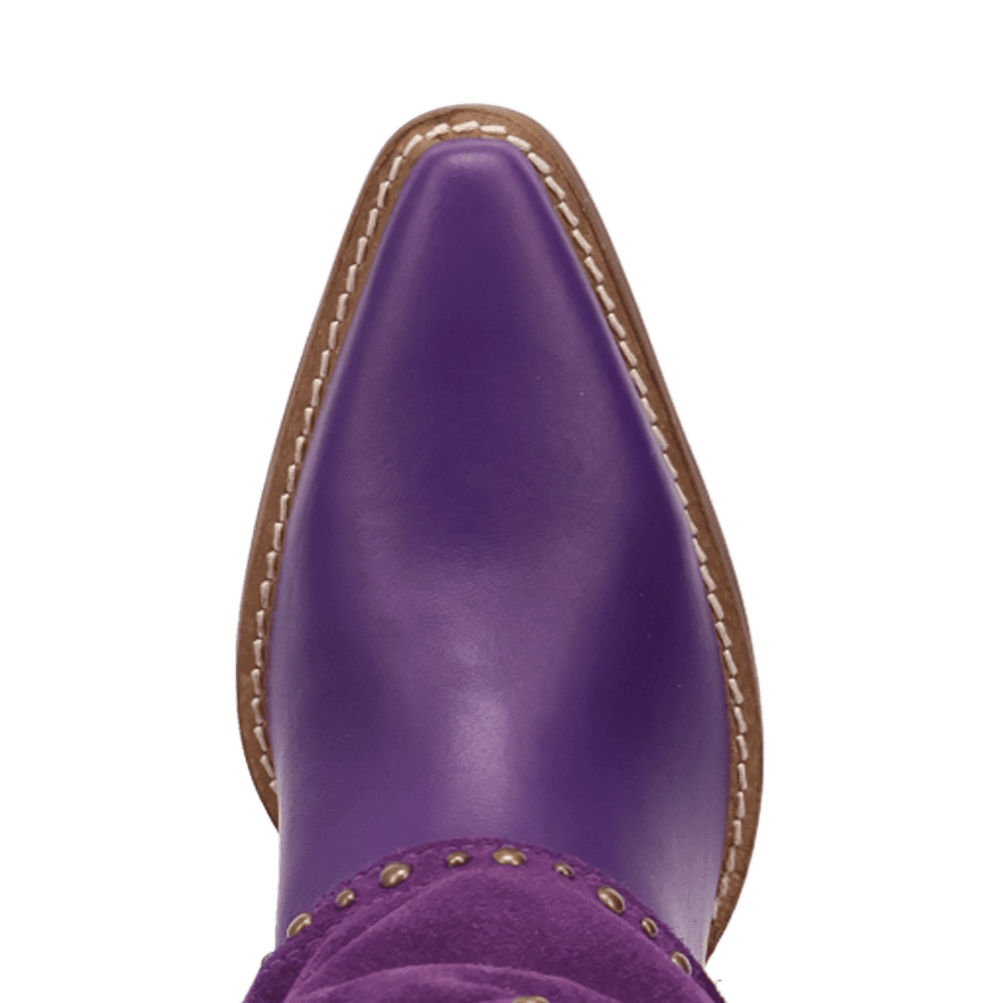 PRODUCT SHOT TEXANI LEATHER BOOT AT TOE ANGLE