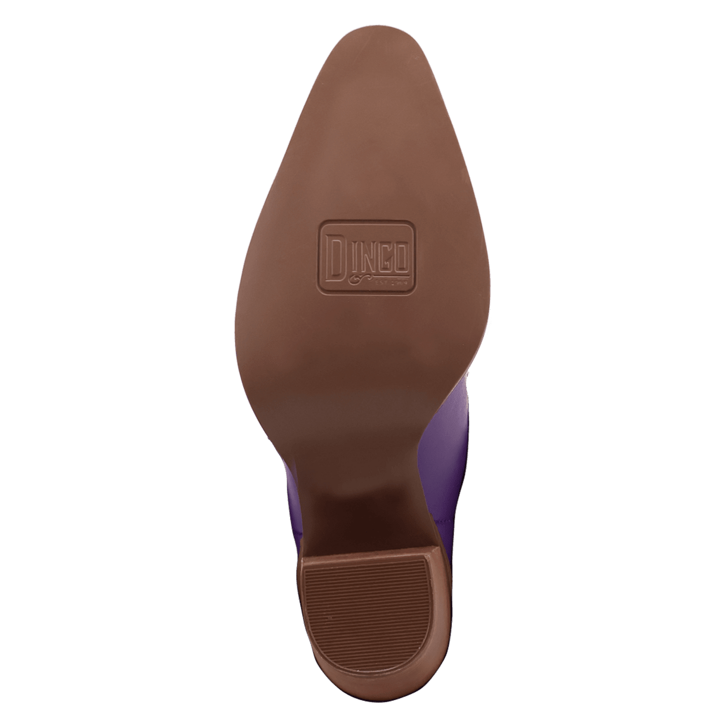 PRODUCT SHOT TEXANI LEATHER BOOT AT OUTSOLE ANGLE
