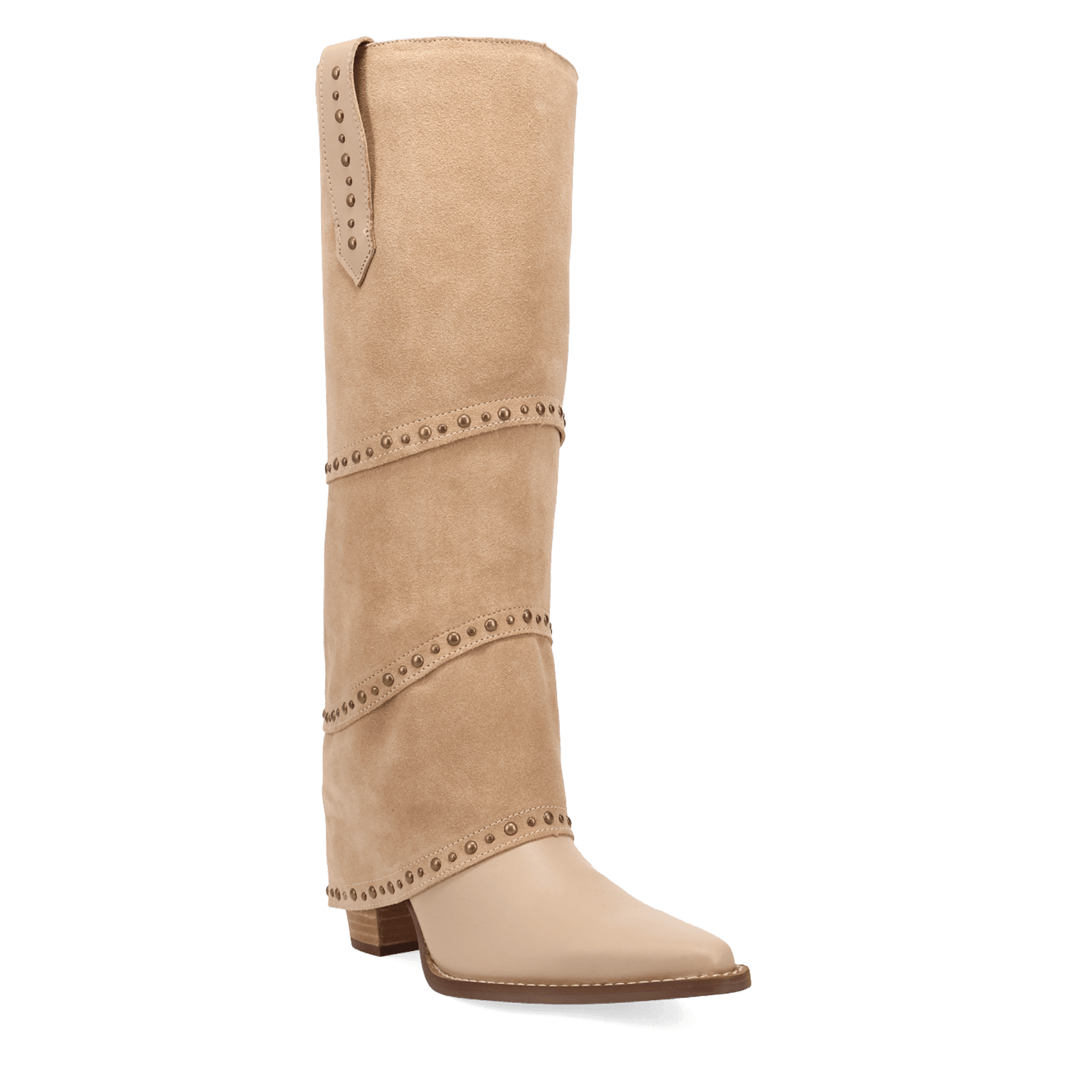 PRODUCT SHOT TEXANI LEATHER BOOT AT 45 DEGREE ANGLE