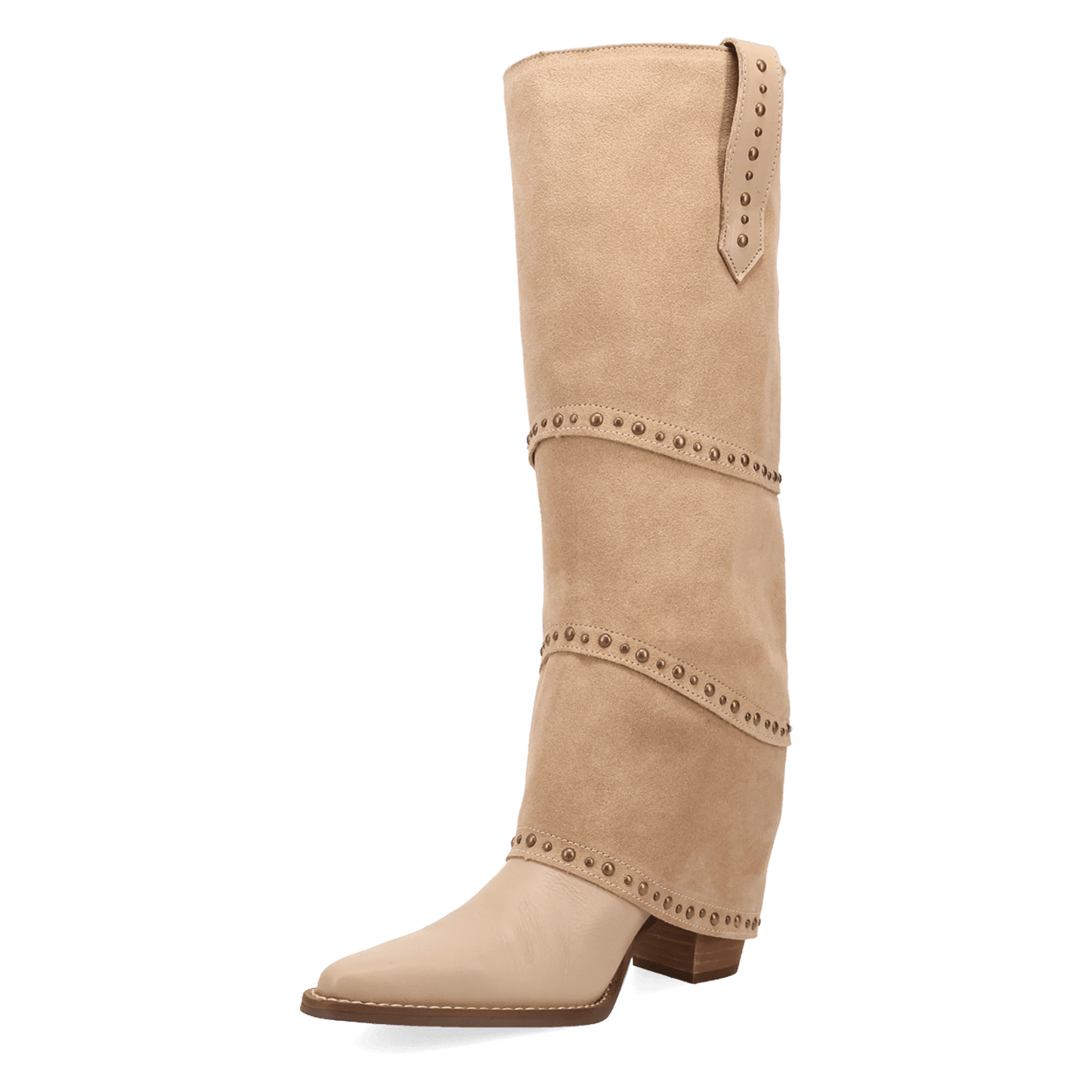 PRODUCT SHOT TEXANI LEATHER BOOT AT 225 DEGREE ANGLE