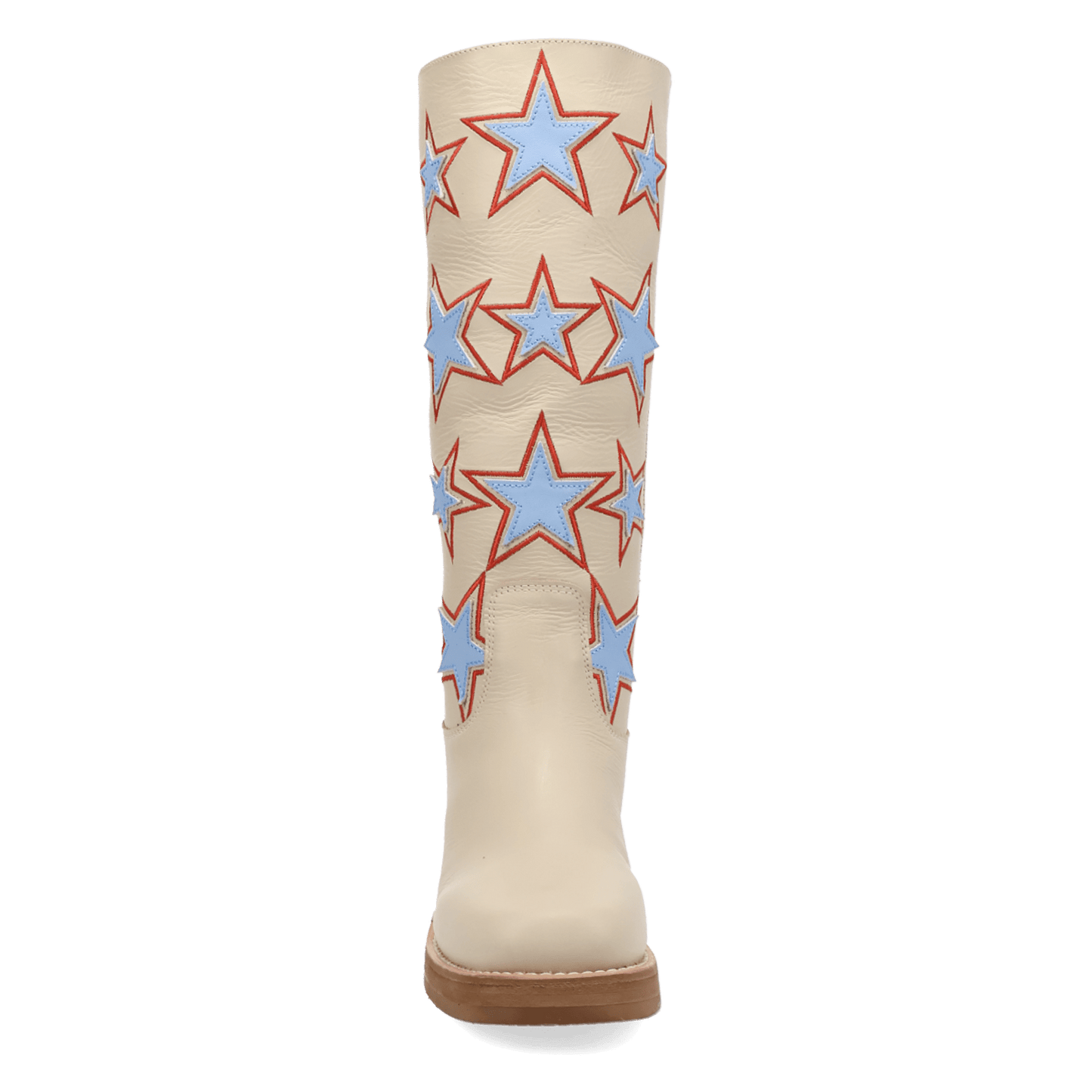 PRODUCT SHOT AMERICAN DREAM LEATHER BOOT AT FRONT ANGLE