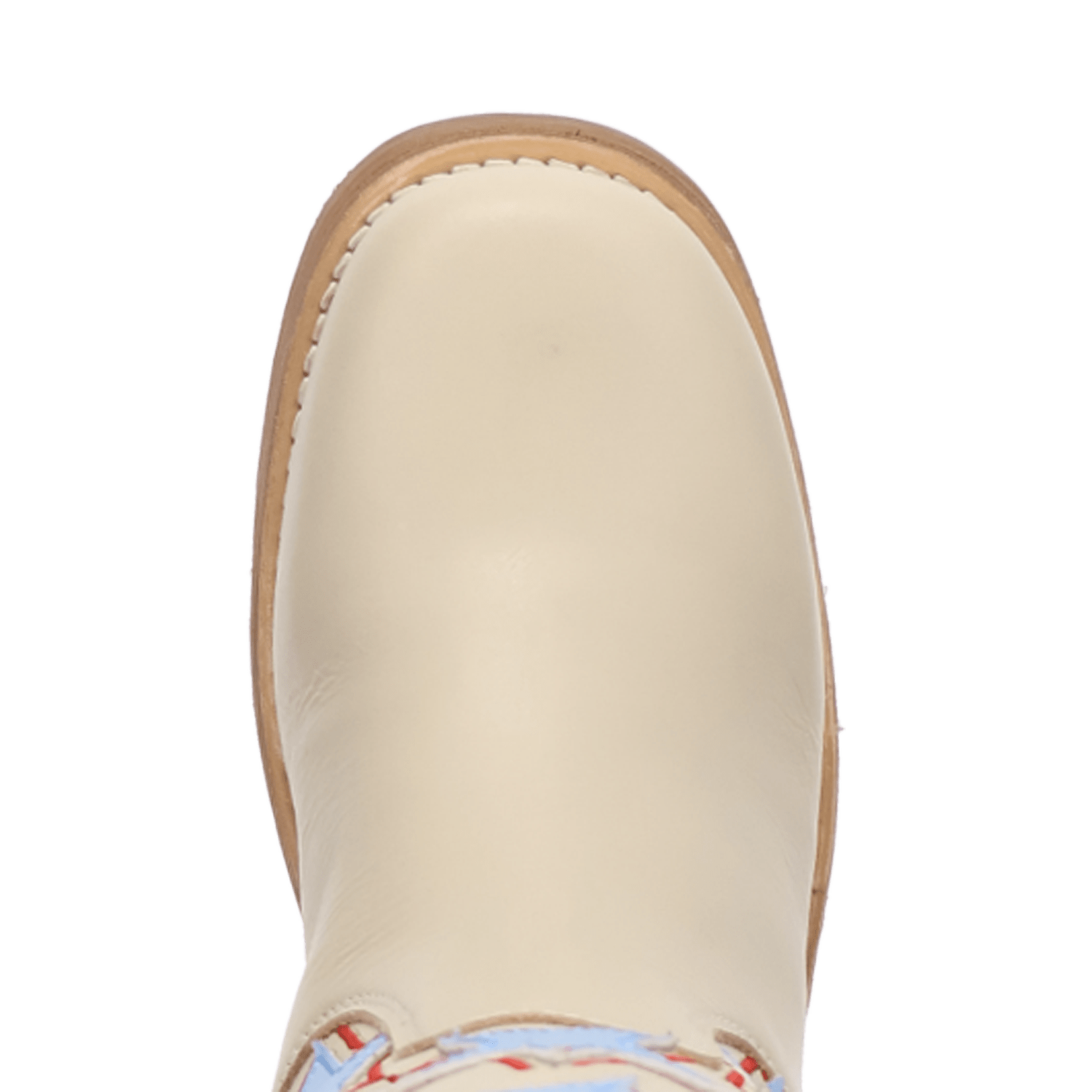 PRODUCT SHOT AMERICAN DREAM LEATHER BOOT AT TOE ANGLE