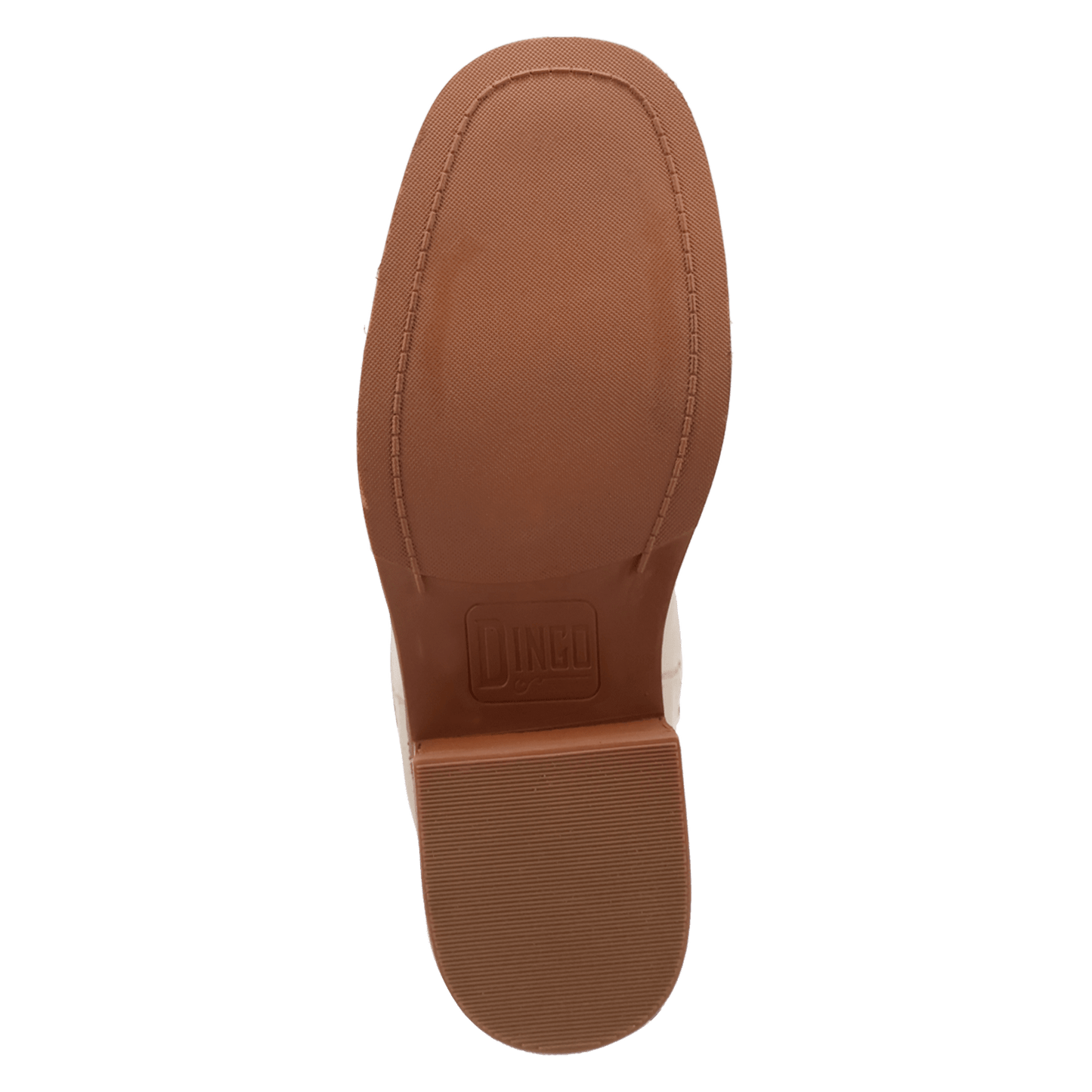 PRODUCT SHOT AMERICAN DREAM LEATHER BOOT AT OUTSOLE ANGLE