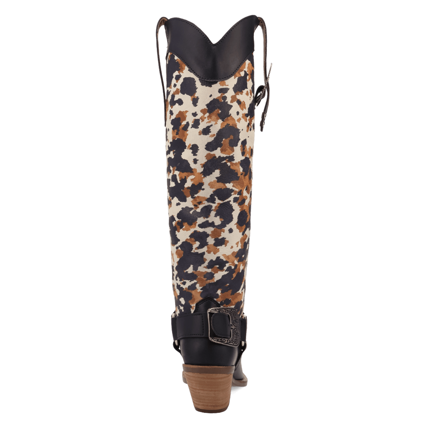 PRODUCT SHOT CITY SLICKER LEATHER BOOT AT 180 DEGREE BACK ANGLE
