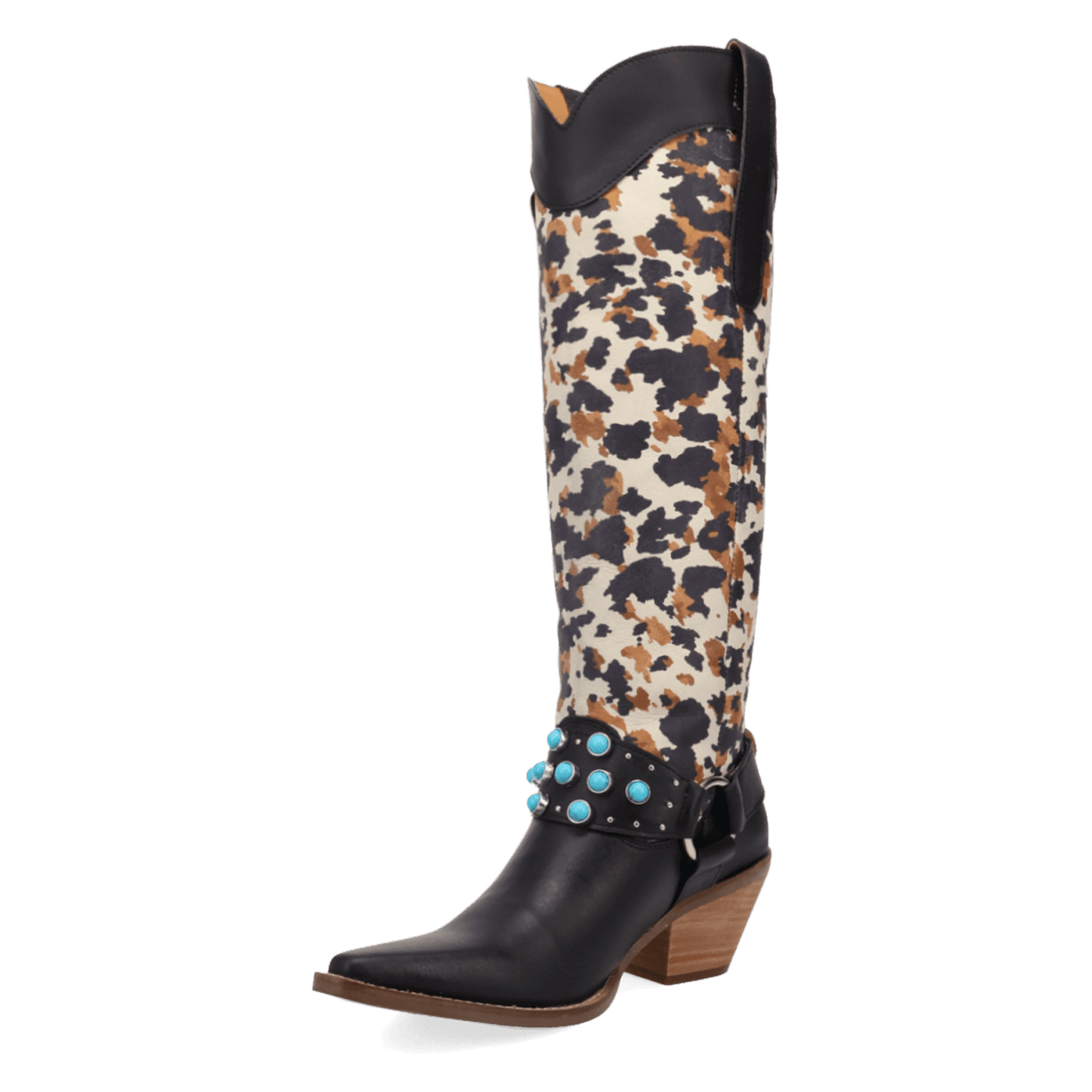 PRODUCT SHOT CITY SLICKER LEATHER BOOT AT 225 DEGREE ANGLE