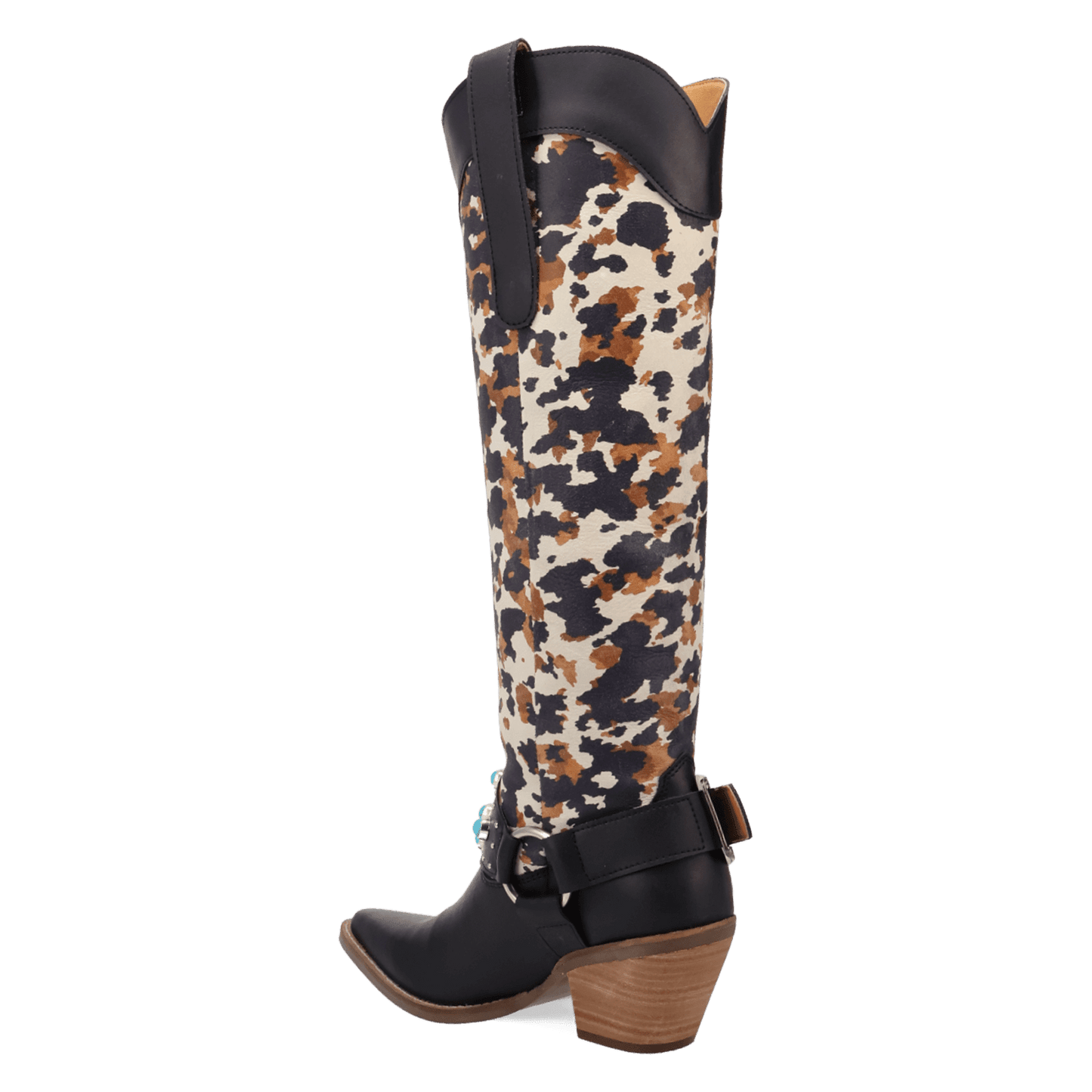PRODUCT SHOT CITY SLICKER LEATHER BOOT AT 270 DEGREE ANGLE