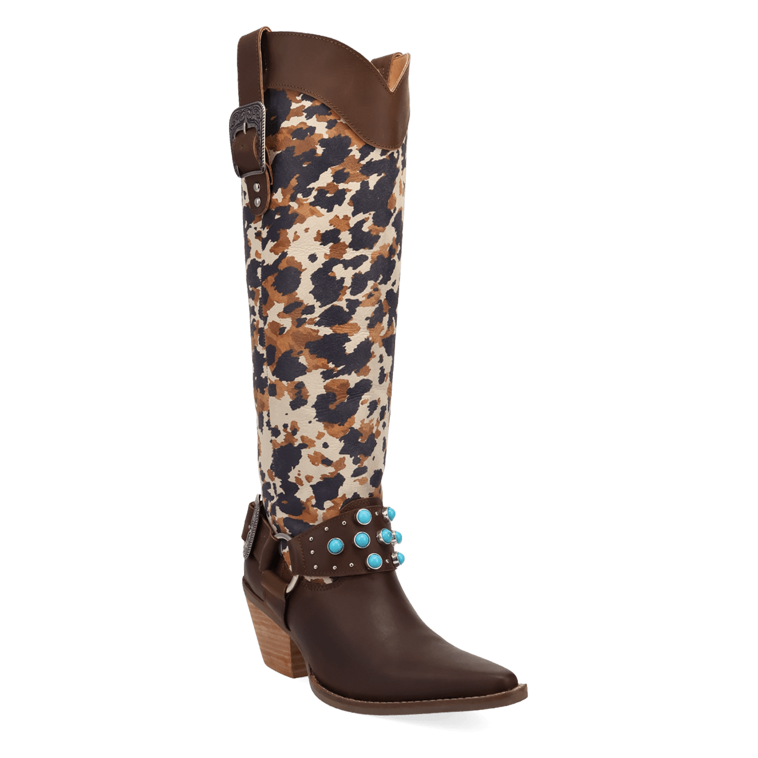 PRODUCT SHOT CITY SLICKER LEATHER BOOT AT 45 DEGREE ANGLE