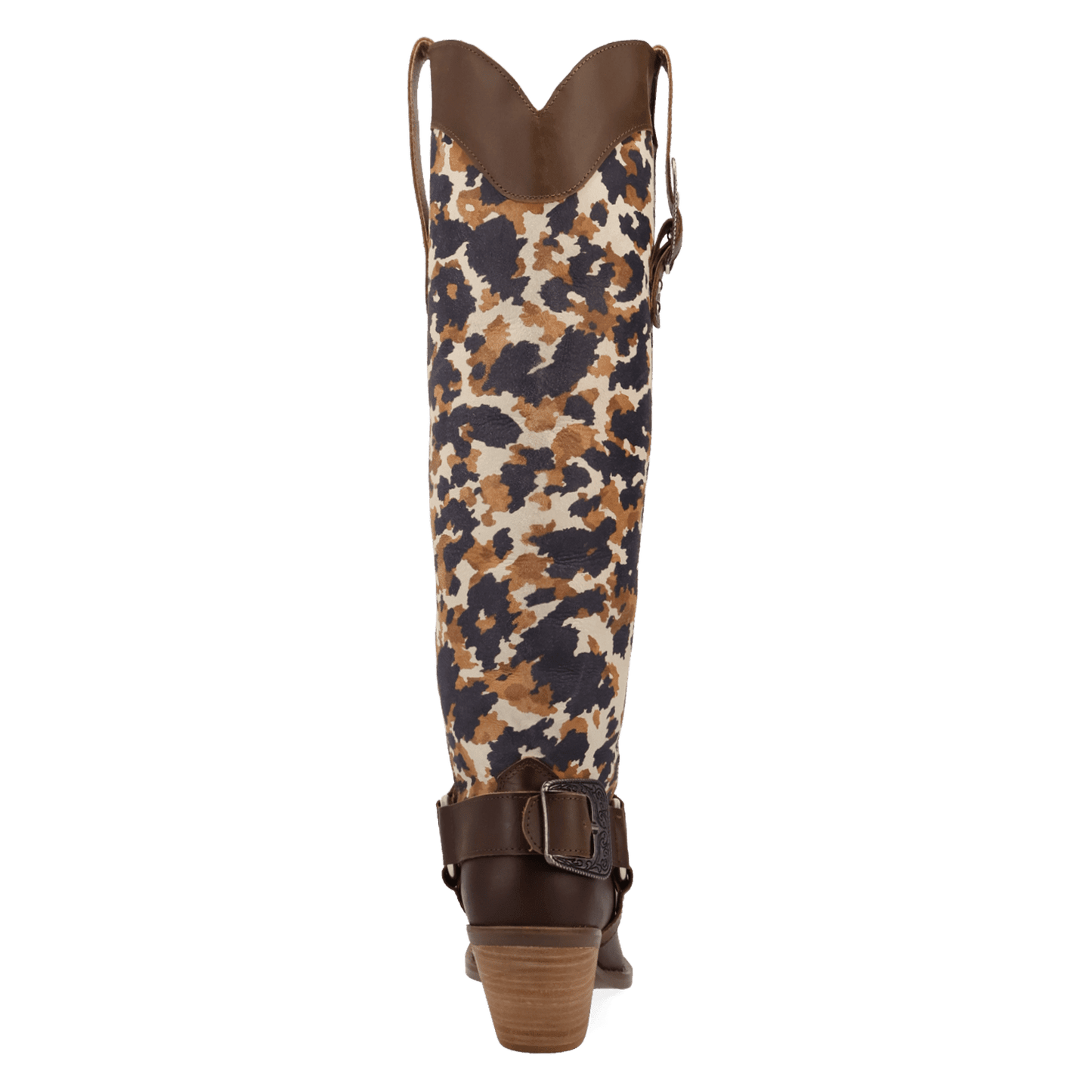 PRODUCT SHOT CITY SLICKER LEATHER BOOT AT 180 DEGREE BACK ANGLE