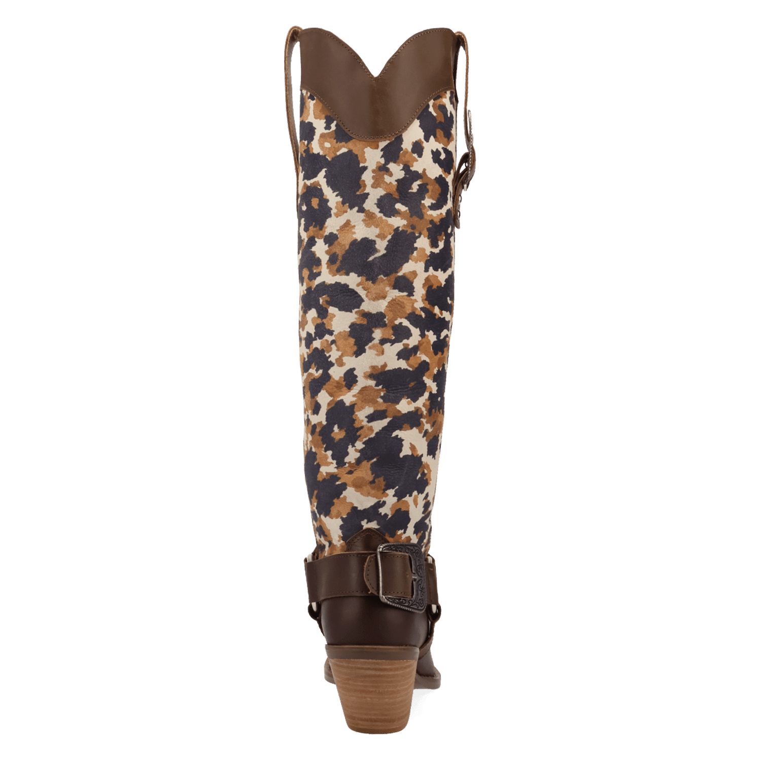 PRODUCT SHOT CITY SLICKER LEATHER BOOT AT 180 DEGREE BACK ANGLE