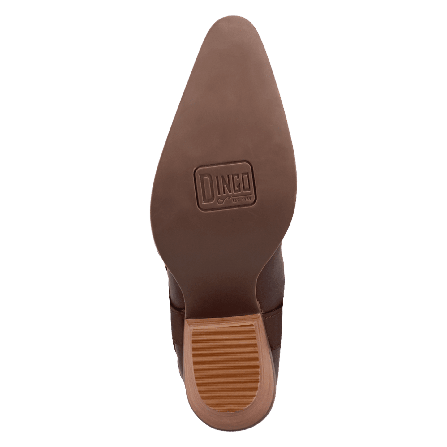 PRODUCT SHOT CITY SLICKER LEATHER BOOT AT OUTSOLE ANGLE
