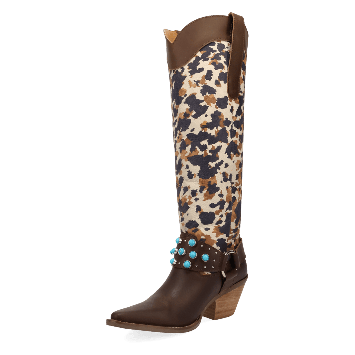 PRODUCT SHOT CITY SLICKER LEATHER BOOT AT 225 DEGREE ANGLE