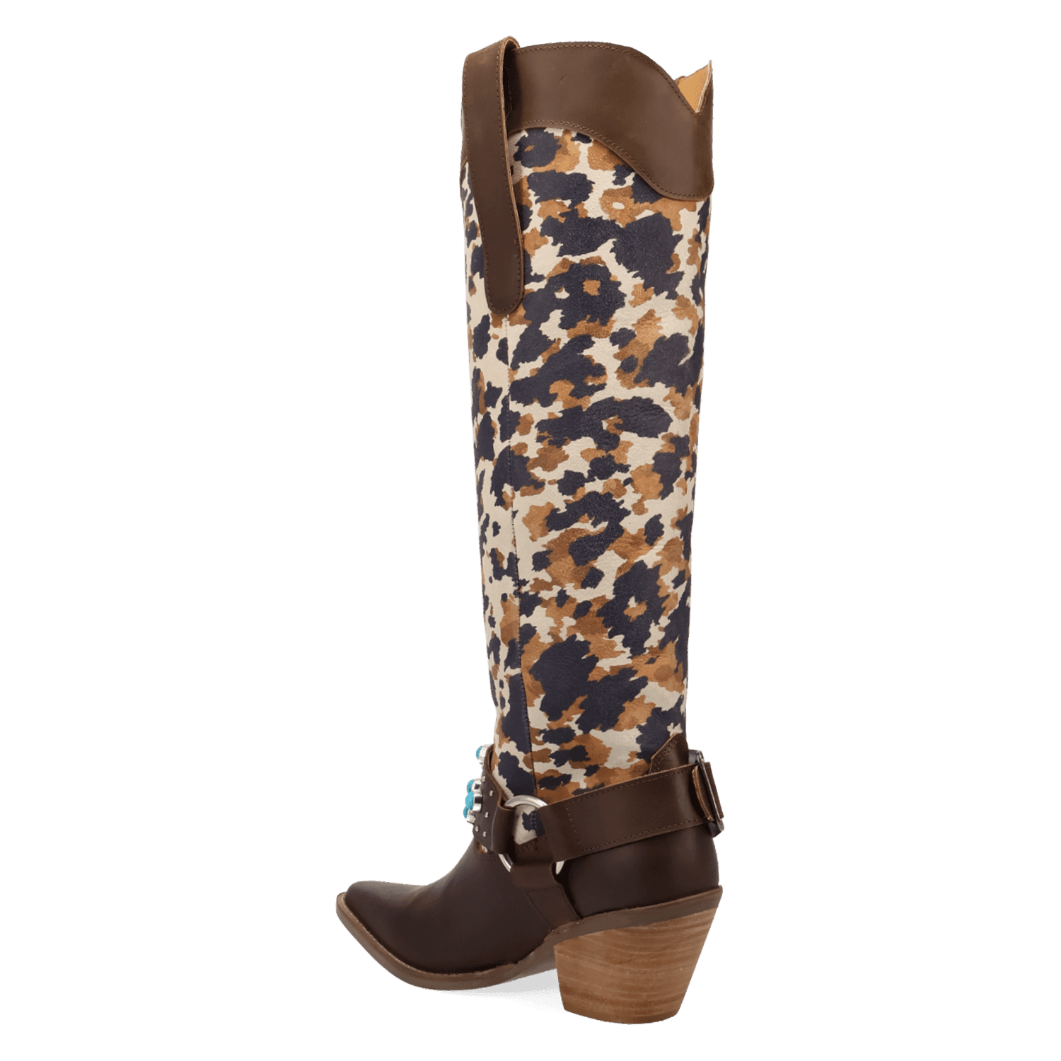 PRODUCT SHOT CITY SLICKER LEATHER BOOT AT 270 DEGREE ANGLE