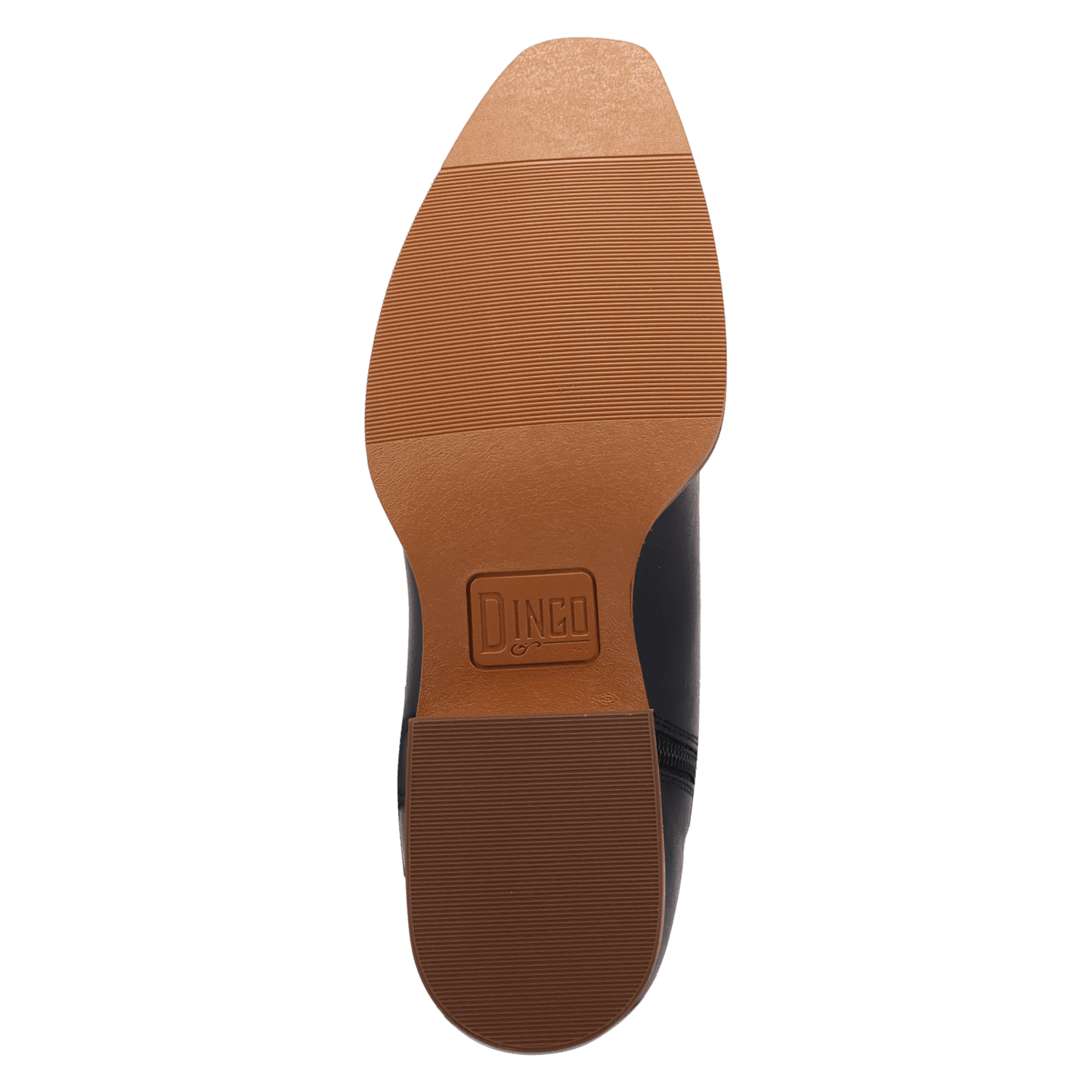 PRODUCT SHOT ROWDY LEATHER BOOT AT OUTSOLE ANGLE