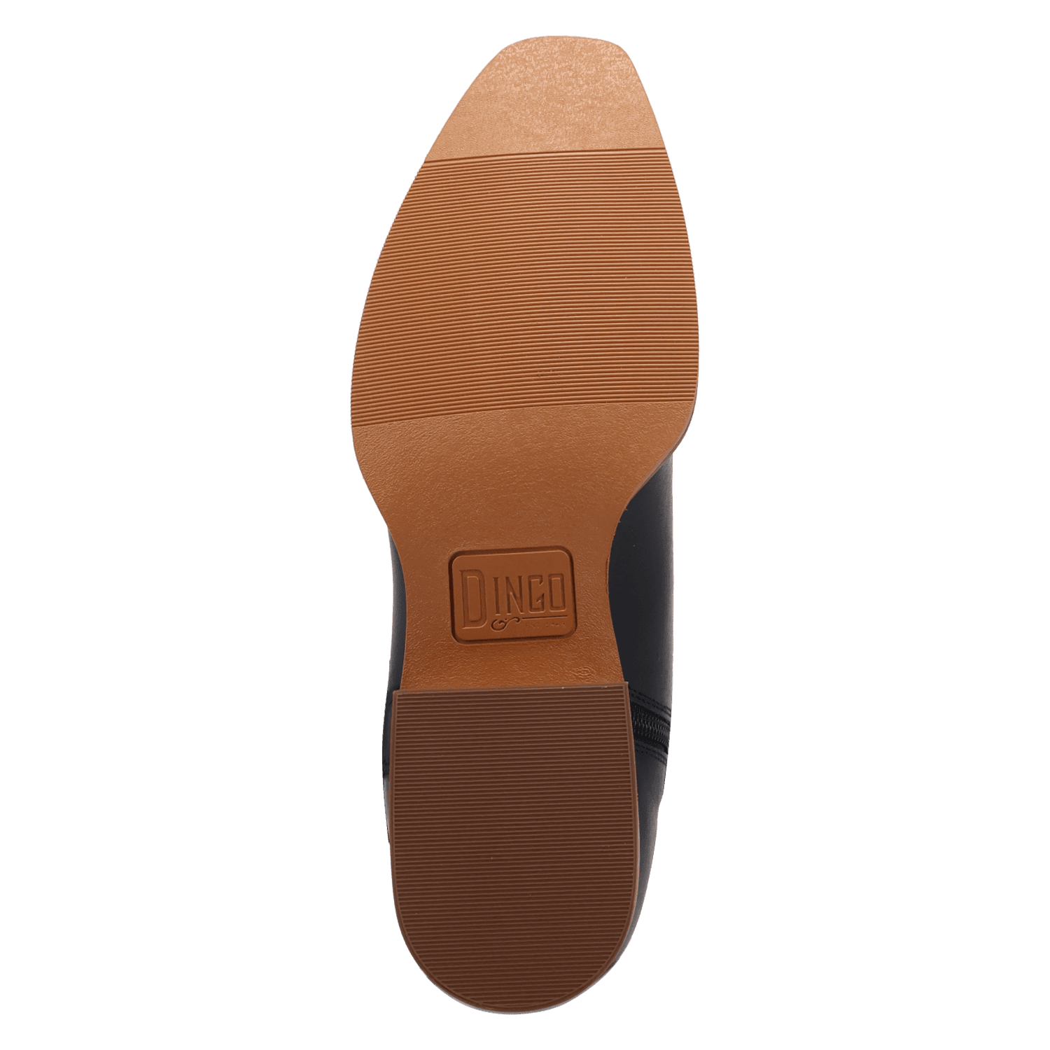 PRODUCT SHOT ROWDY LEATHER BOOT AT OUTSOLE ANGLE
