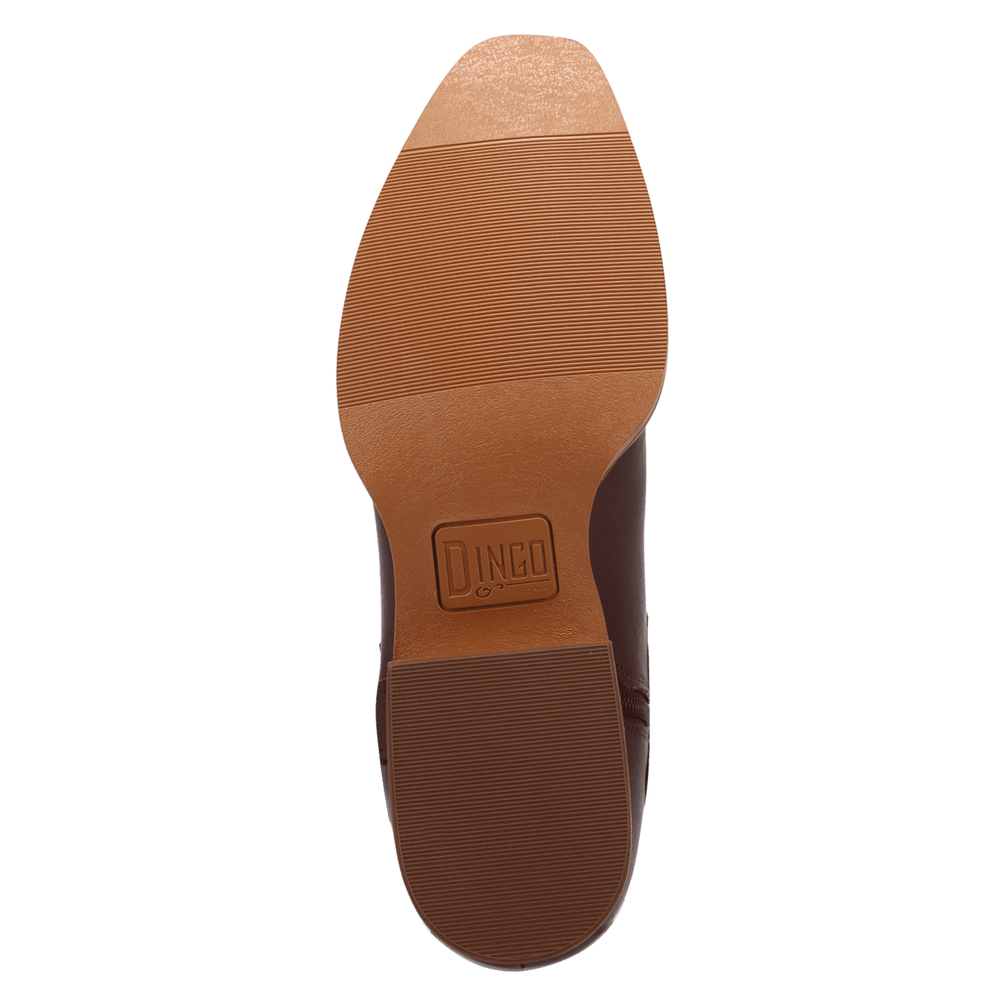 PRODUCT SHOT ROWDY LEATHER BOOT AT OUTSOLE ANGLE
