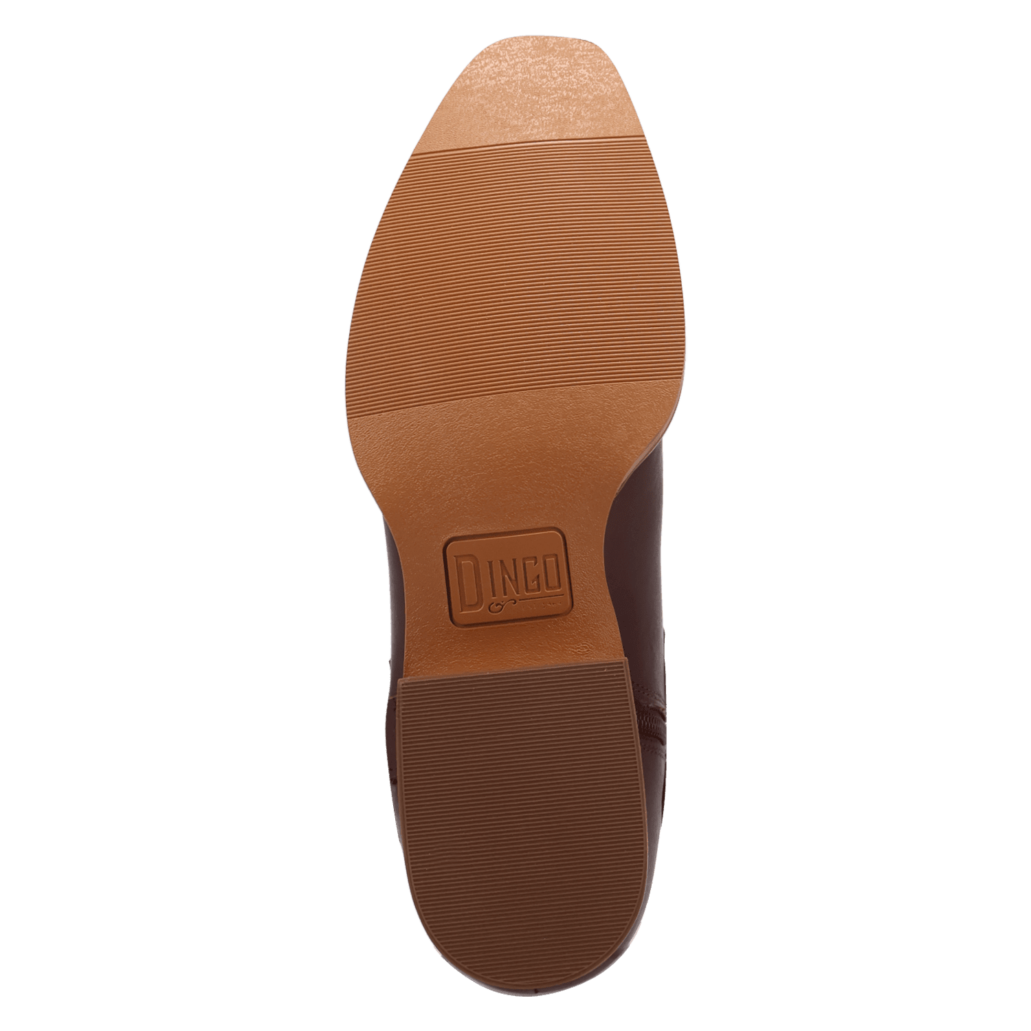 PRODUCT SHOT ROWDY LEATHER BOOT AT OUTSOLE ANGLE