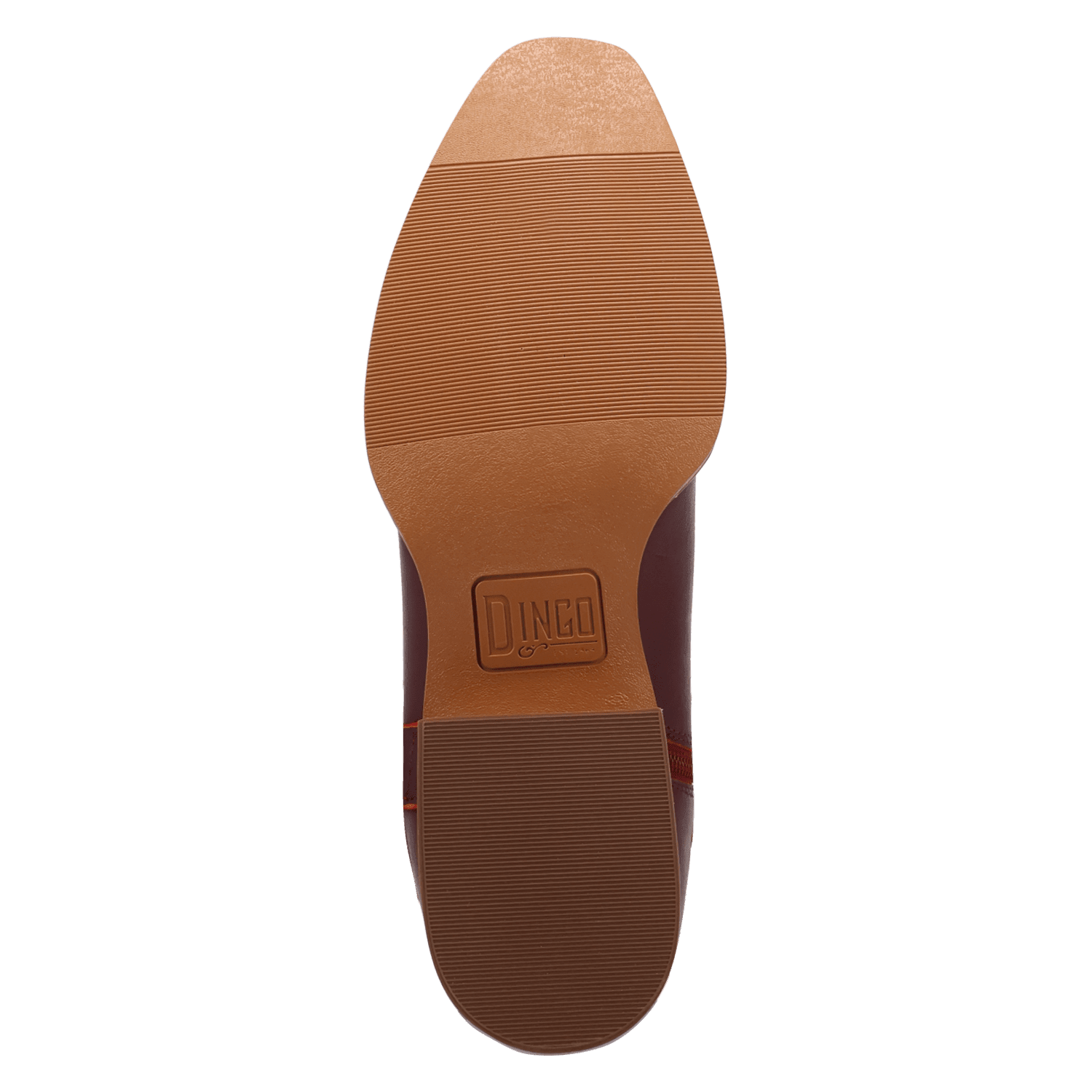 PRODUCT SHOT ROWDY LEATHER BOOT AT OUTSOLE ANGLE