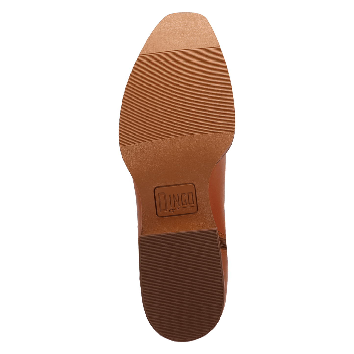 PRODUCT SHOT ROWDY LEATHER BOOT AT OUTSOLE ANGLE