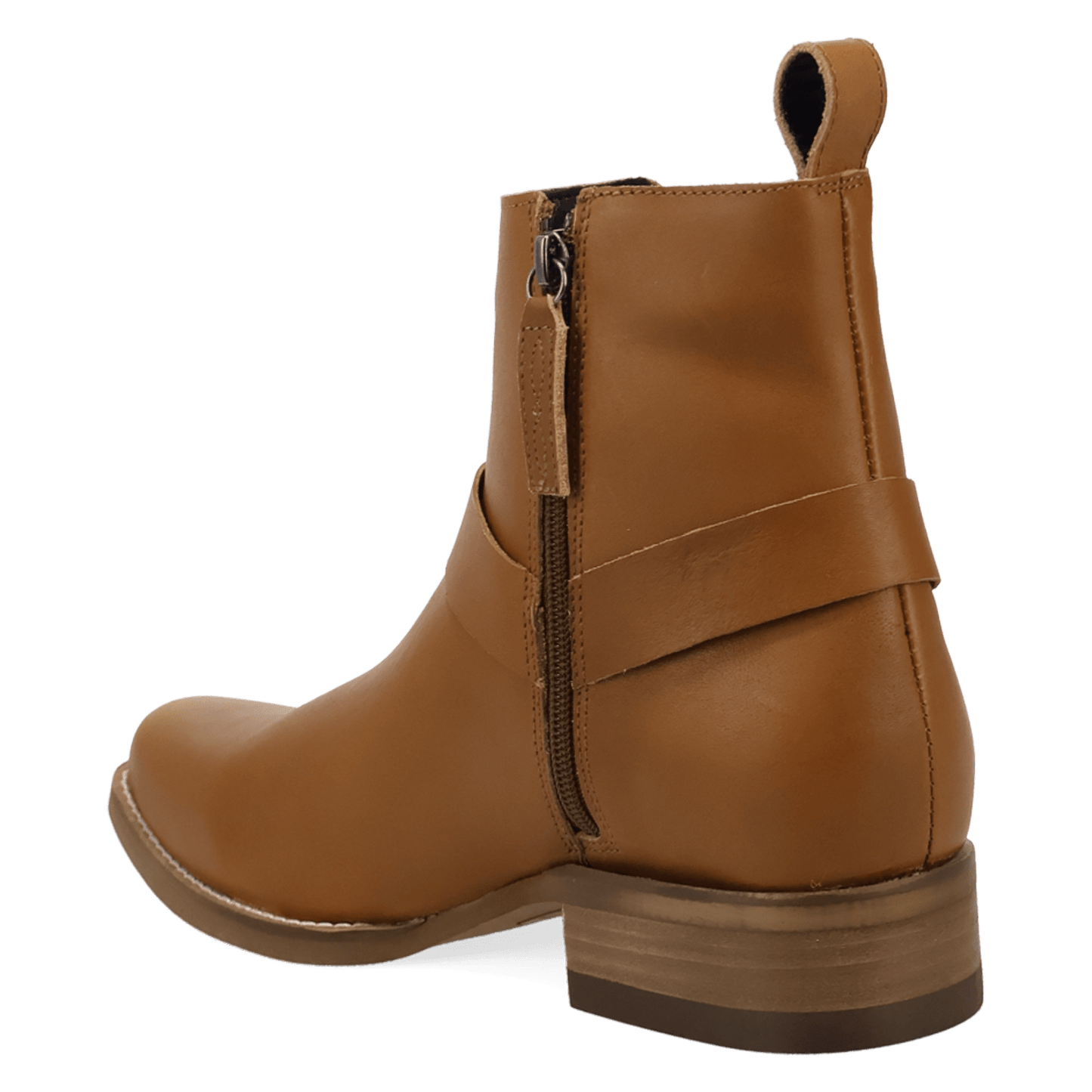 PRODUCT SHOT ROWDY LEATHER BOOT AT 270 DEGREE ANGLE