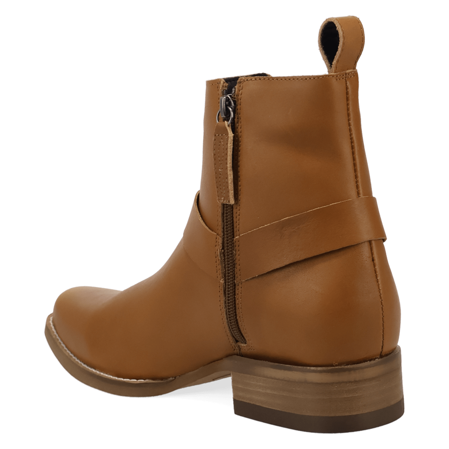 PRODUCT SHOT ROWDY LEATHER BOOT AT 270 DEGREE ANGLE