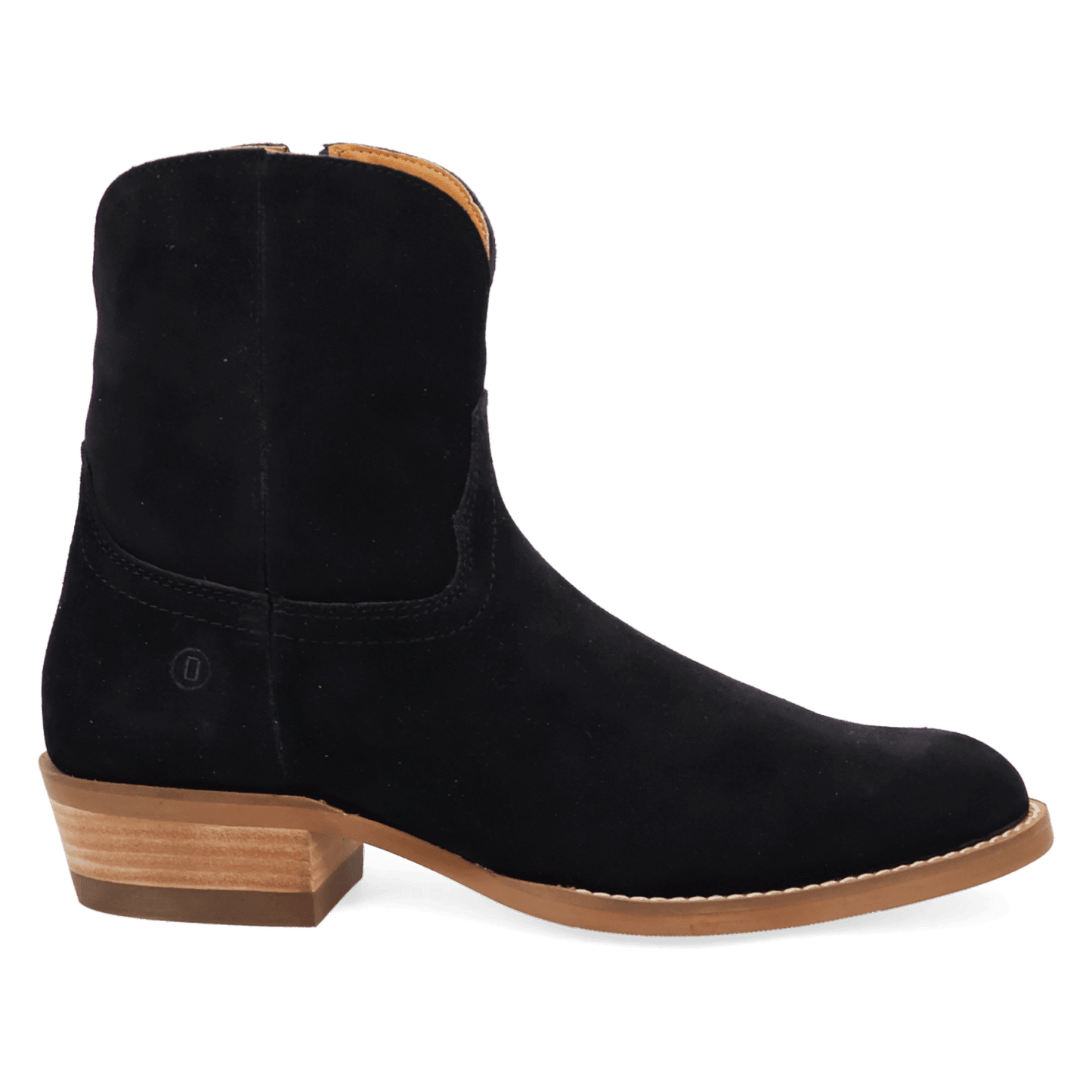 PRODUCT SHOT NIGHT SHIFT LEATHER BOOT AT 90 DEGREE INSIDE ANGLE