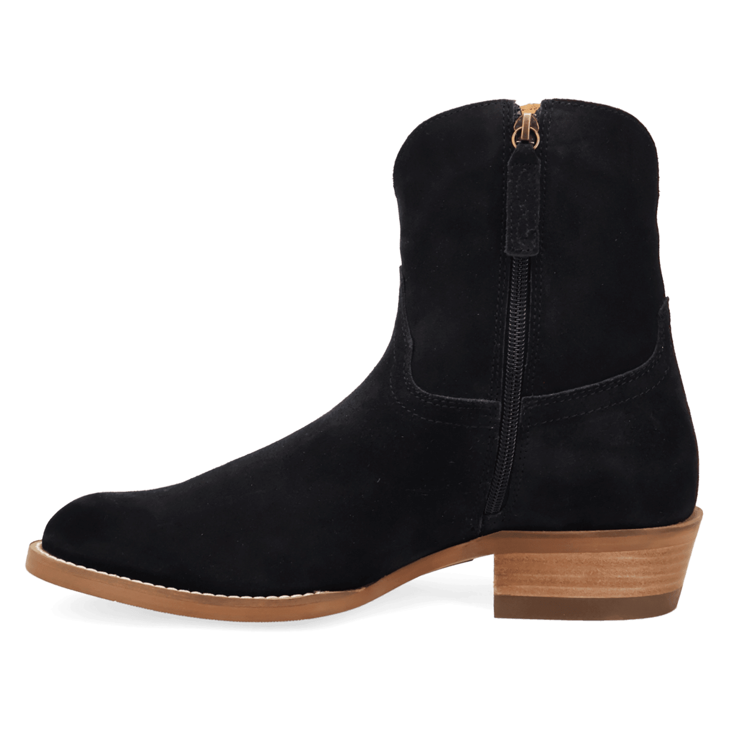 PRODUCT SHOT NIGHT SHIFT LEATHER BOOT AT 135 DEGREE OUTSIDE ANGLE