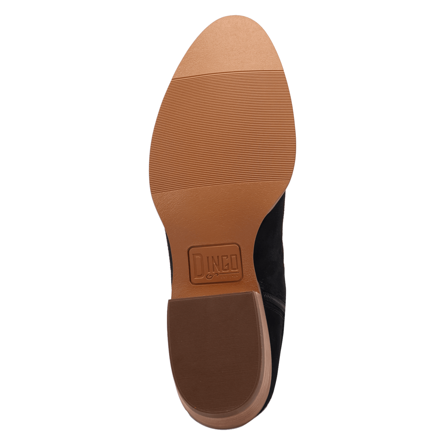 PRODUCT SHOT NIGHT SHIFT LEATHER BOOT AT OUTSOLE ANGLE