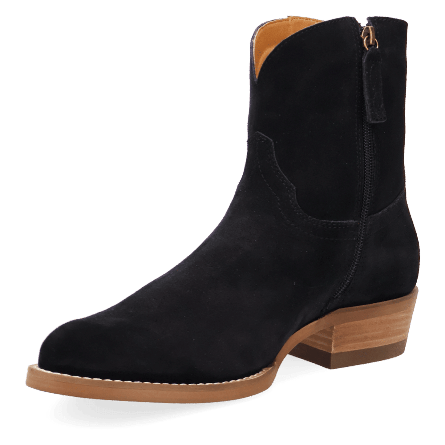 PRODUCT SHOT NIGHT SHIFT LEATHER BOOT AT 225 DEGREE ANGLE