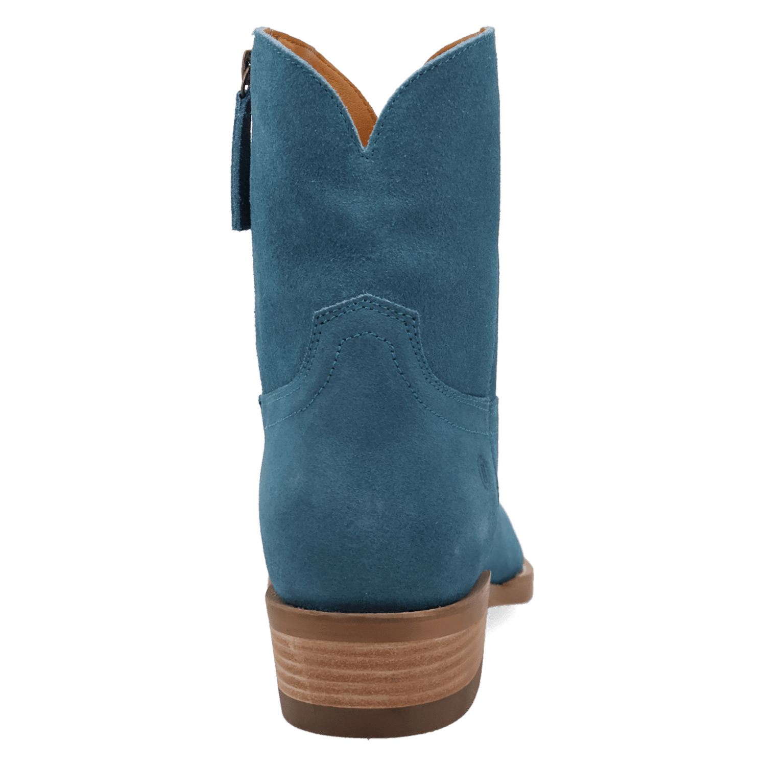 PRODUCT SHOT NIGHT SHIFT LEATHER BOOT AT 180 DEGREE BACK ANGLE