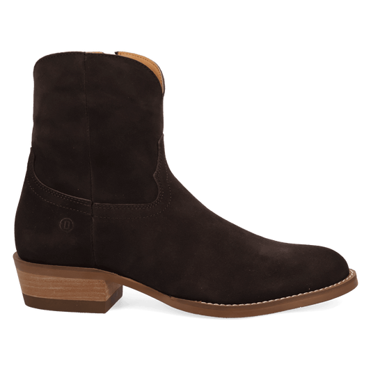 PRODUCT SHOT NIGHT SHIFT LEATHER BOOT AT 90 DEGREE INSIDE ANGLE