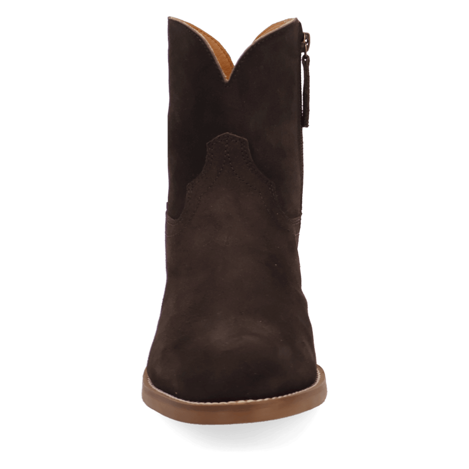 PRODUCT SHOT NIGHT SHIFT LEATHER BOOT AT FRONT ANGLE
