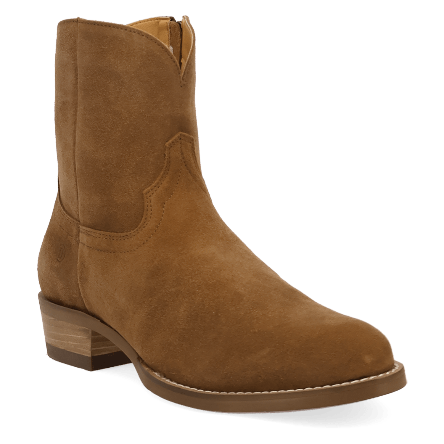 PRODUCT SHOT NIGHT SHIFT LEATHER BOOT AT 45 DEGREE ANGLE