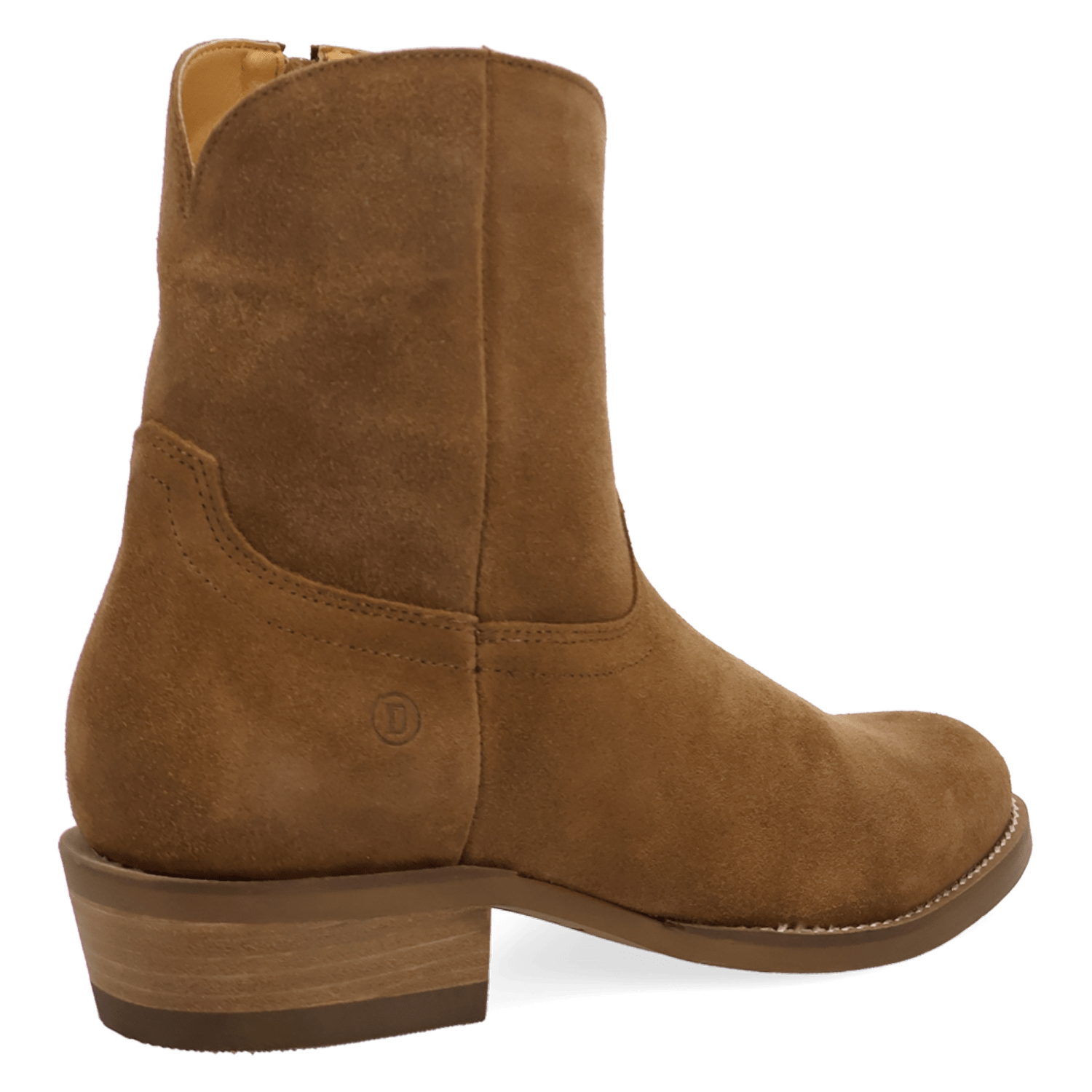 PRODUCT SHOT NIGHT SHIFT LEATHER BOOT AT 315 DEGREE ANGLE