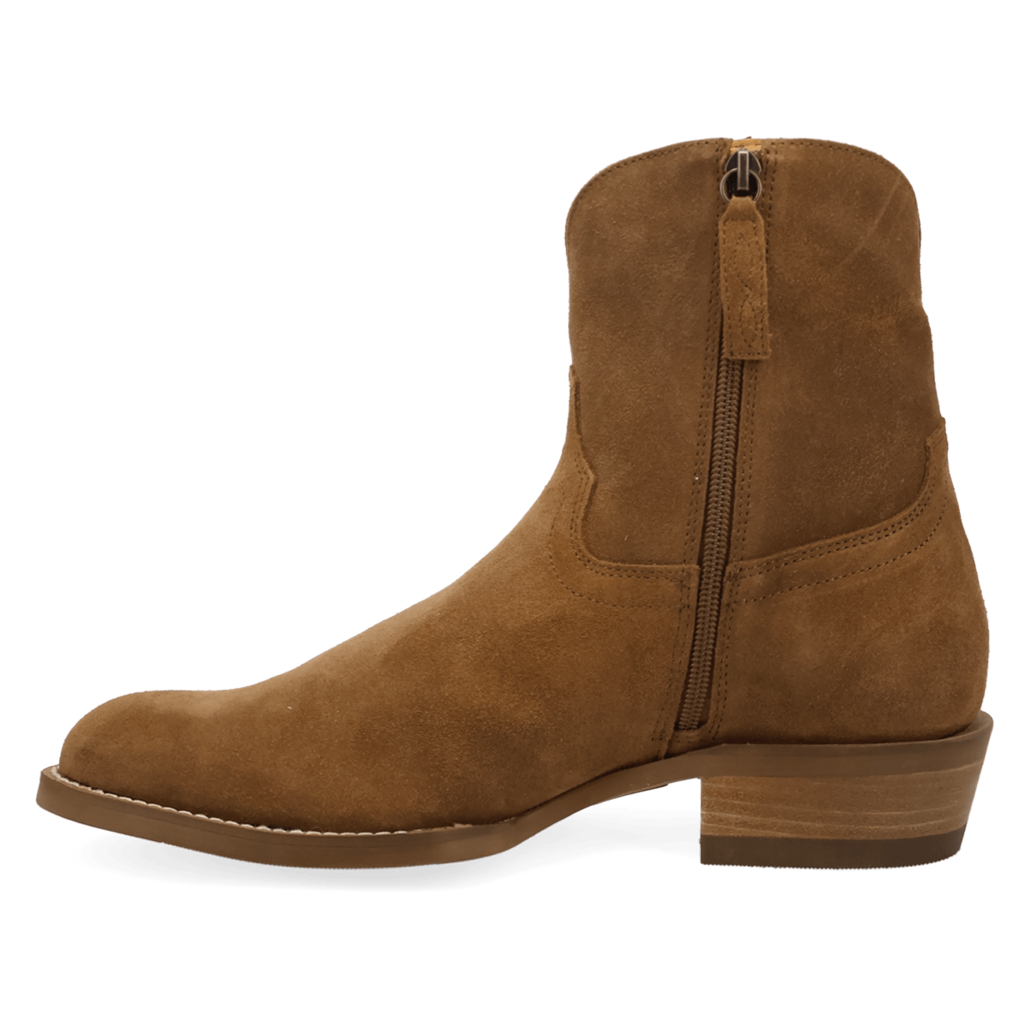 PRODUCT SHOT NIGHT SHIFT LEATHER BOOT AT 135 DEGREE OUTSIDE ANGLE