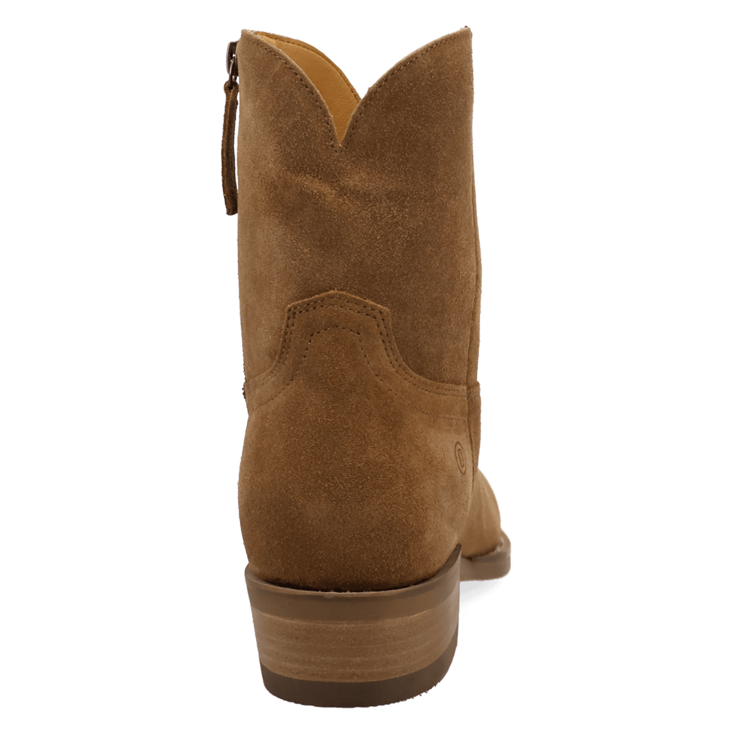 PRODUCT SHOT NIGHT SHIFT LEATHER BOOT AT 180 DEGREE BACK ANGLE