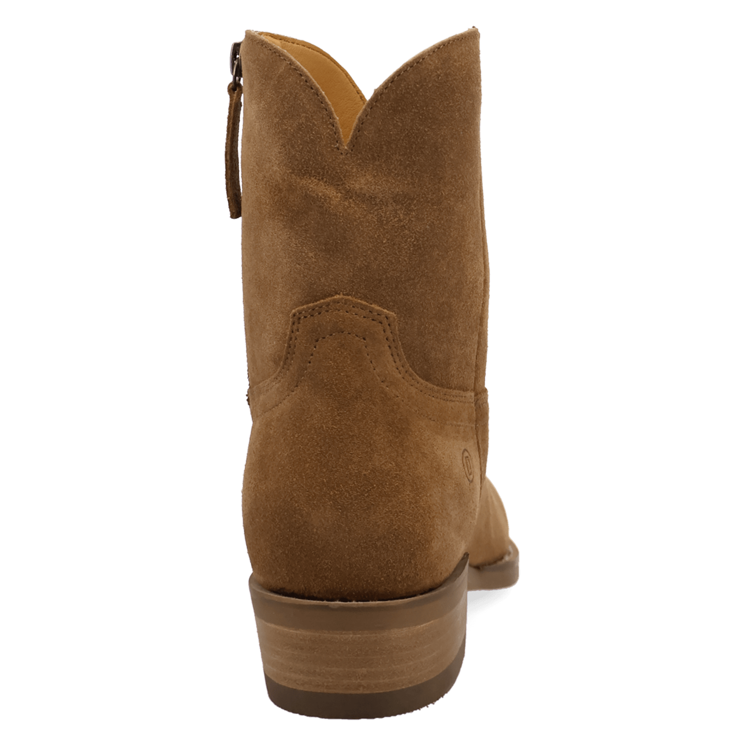 PRODUCT SHOT NIGHT SHIFT LEATHER BOOT AT 180 DEGREE BACK ANGLE