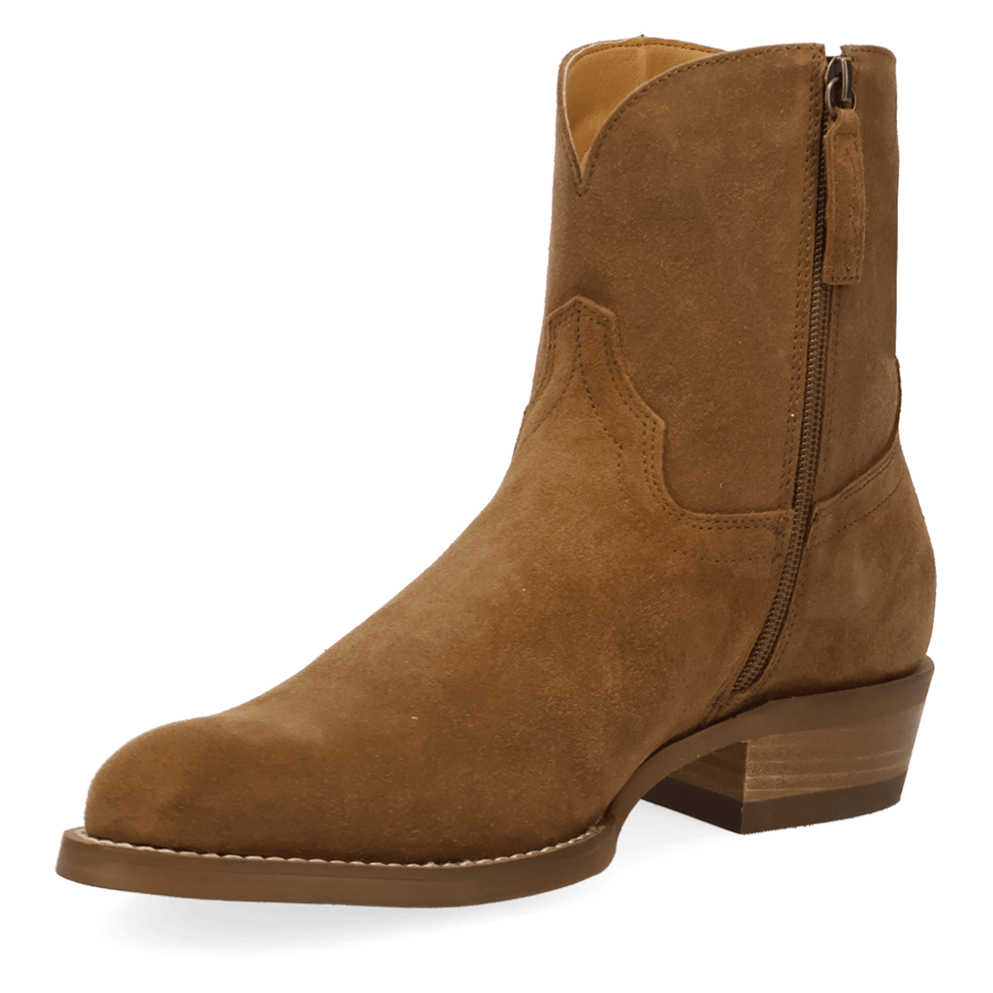PRODUCT SHOT NIGHT SHIFT LEATHER BOOT AT 225 DEGREE ANGLE