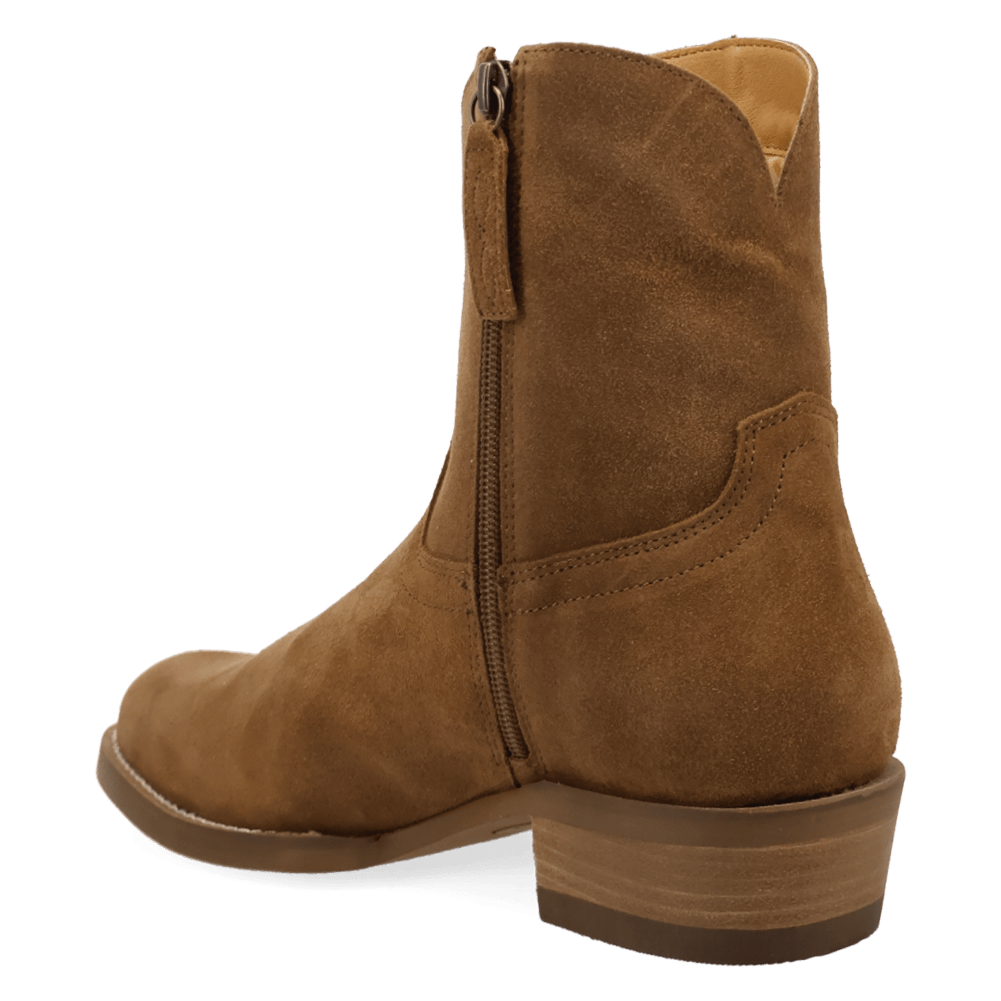 PRODUCT SHOT NIGHT SHIFT LEATHER BOOT AT 270 DEGREE ANGLE