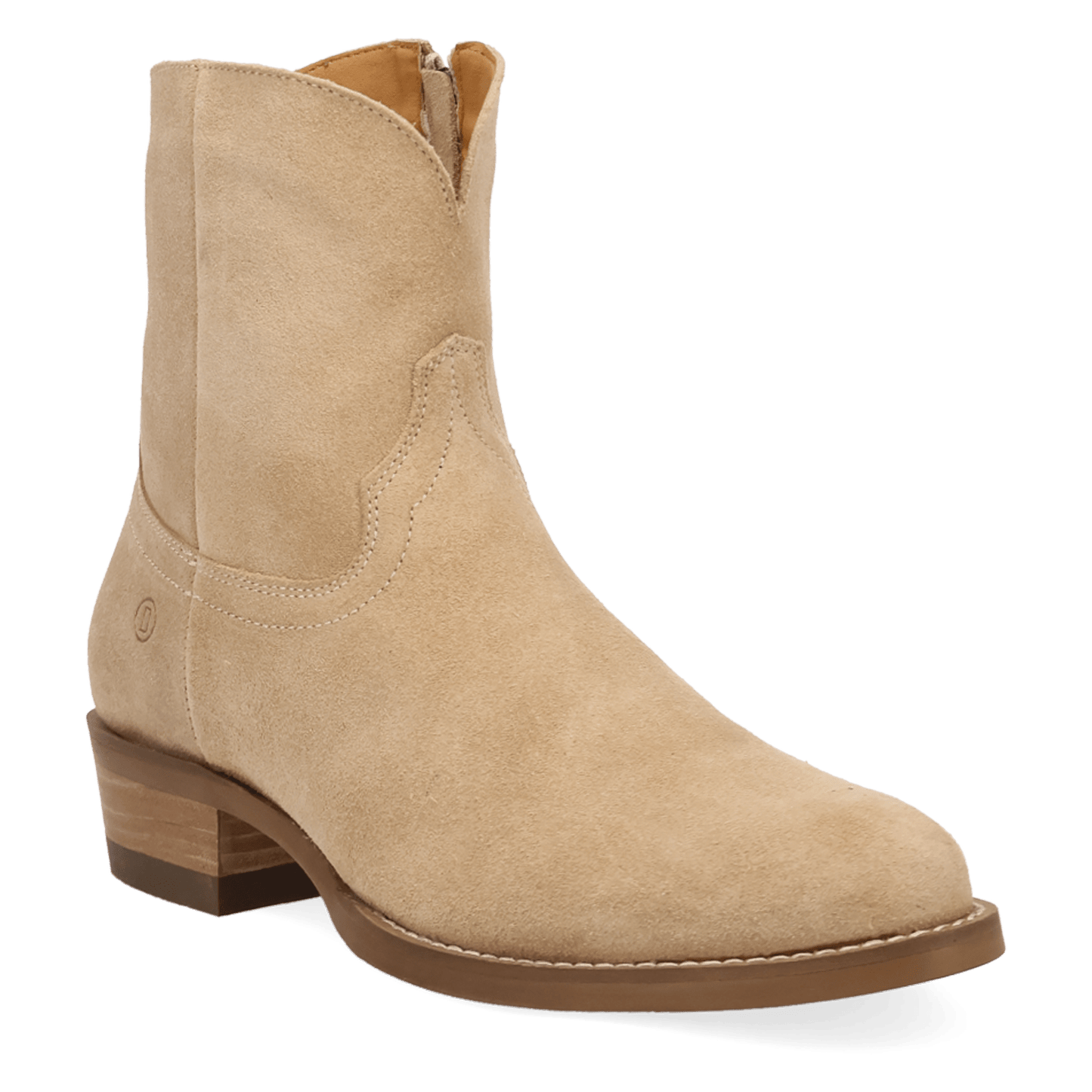 PRODUCT SHOT NIGHT SHIFT LEATHER BOOT AT 45 DEGREE ANGLE